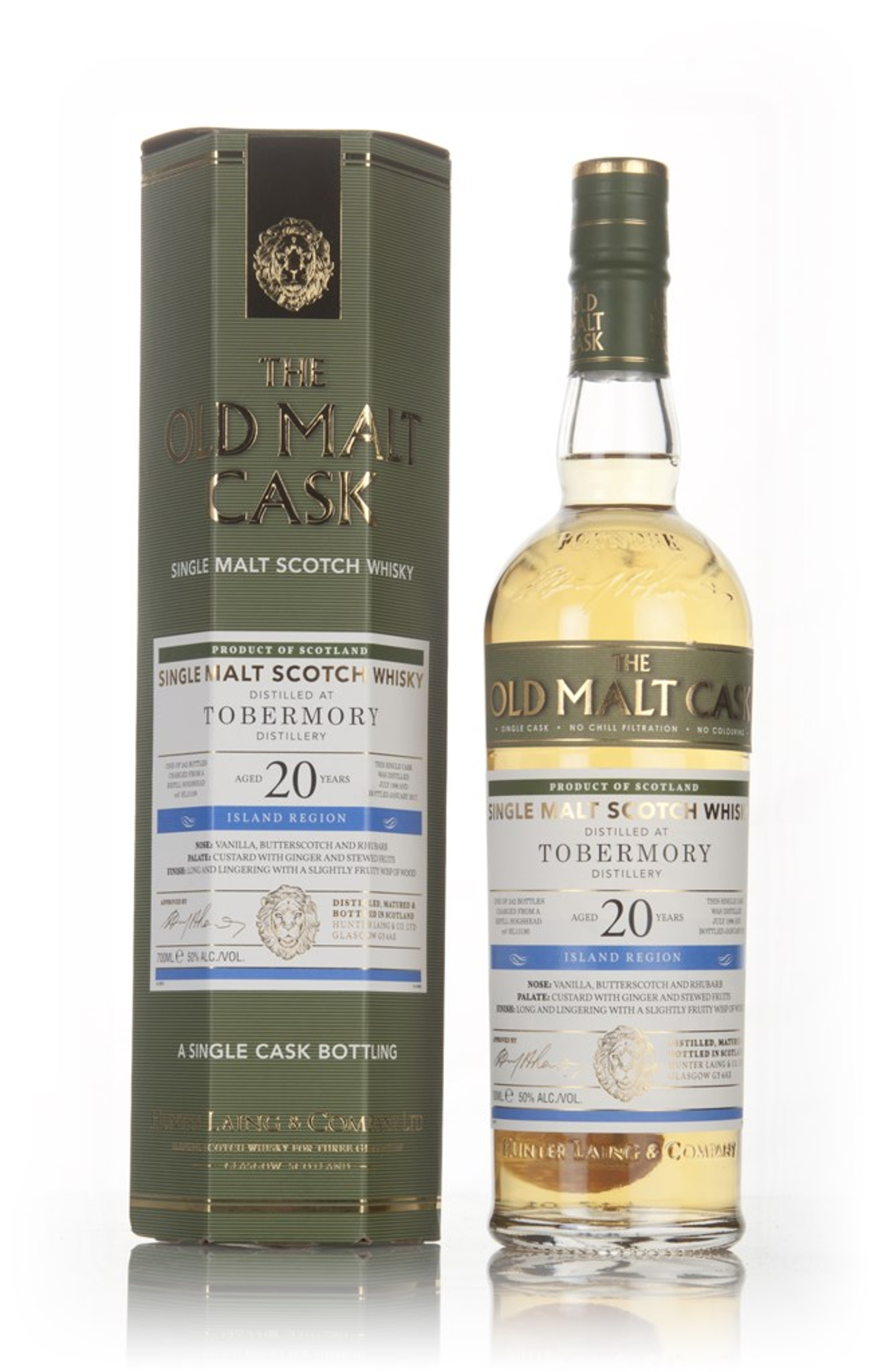 Tobermory 20 Year Old 1996 (cask 13190) - Old Malt Cask (Hunter Laing) 70cl