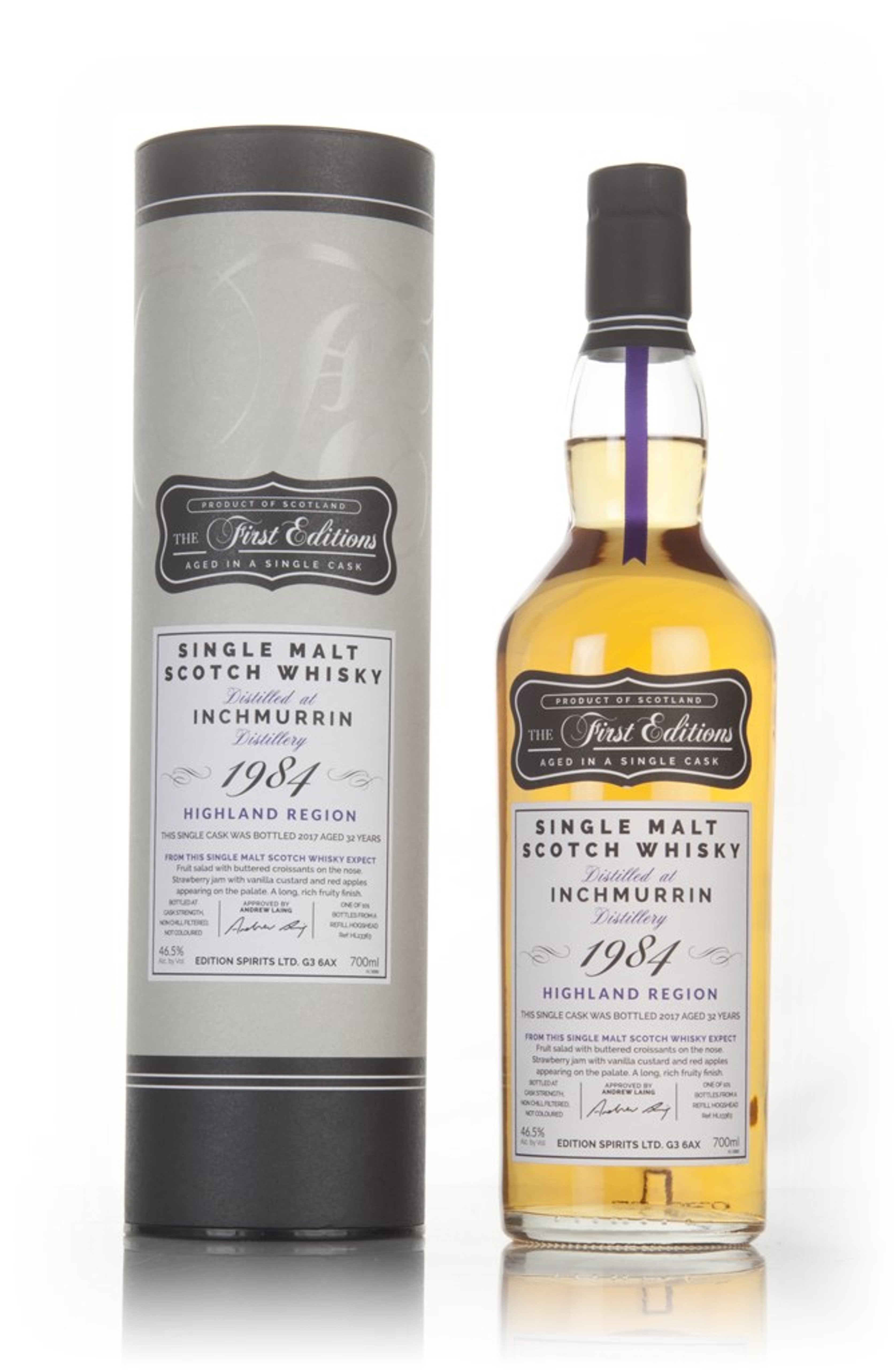 Inchmurrin 32 Year Old 1984 (cask 13363) - The First Editions (Hunter Laing) 70cl