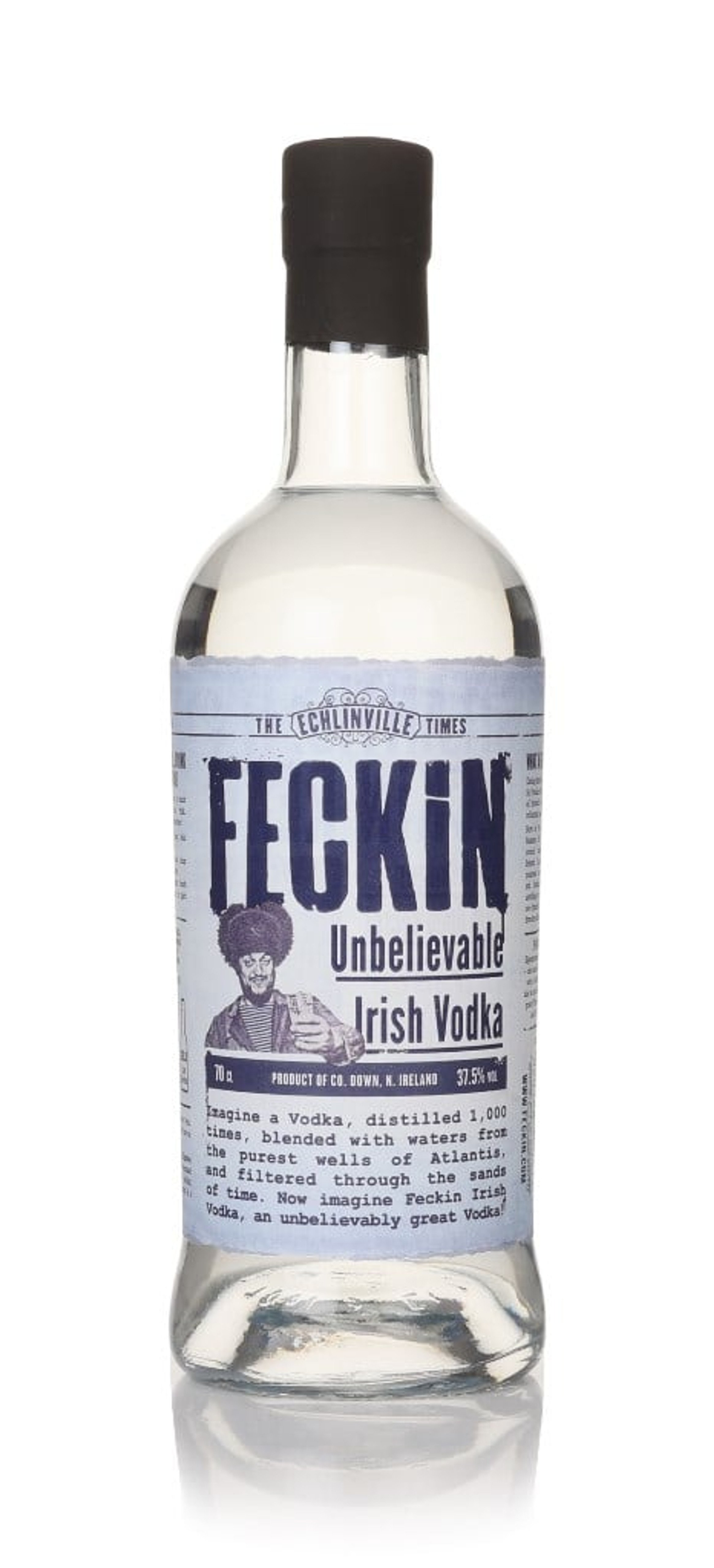Feckin Irish Vodka 70cl