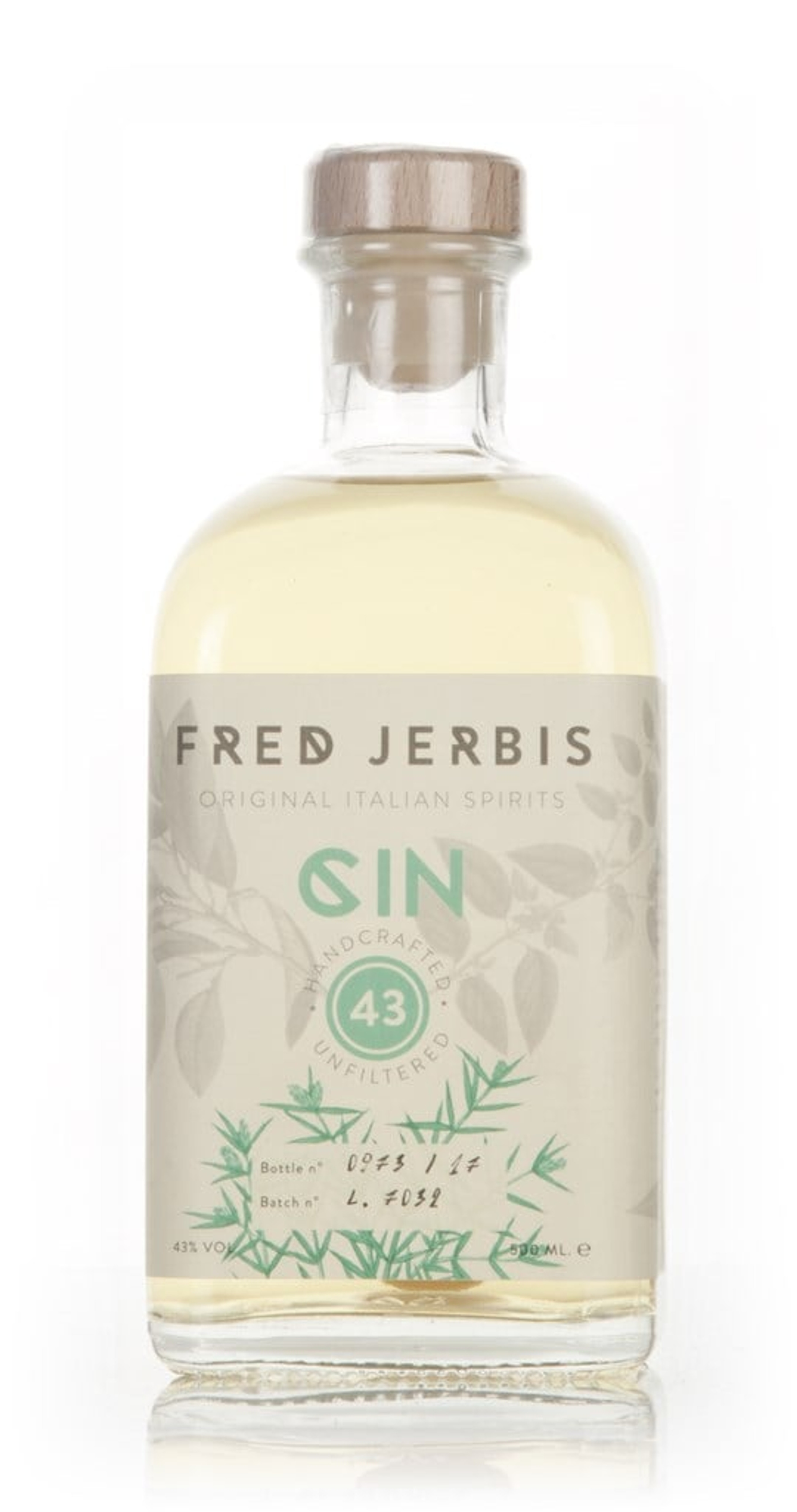 Fred Jerbis Gin 43 50cl