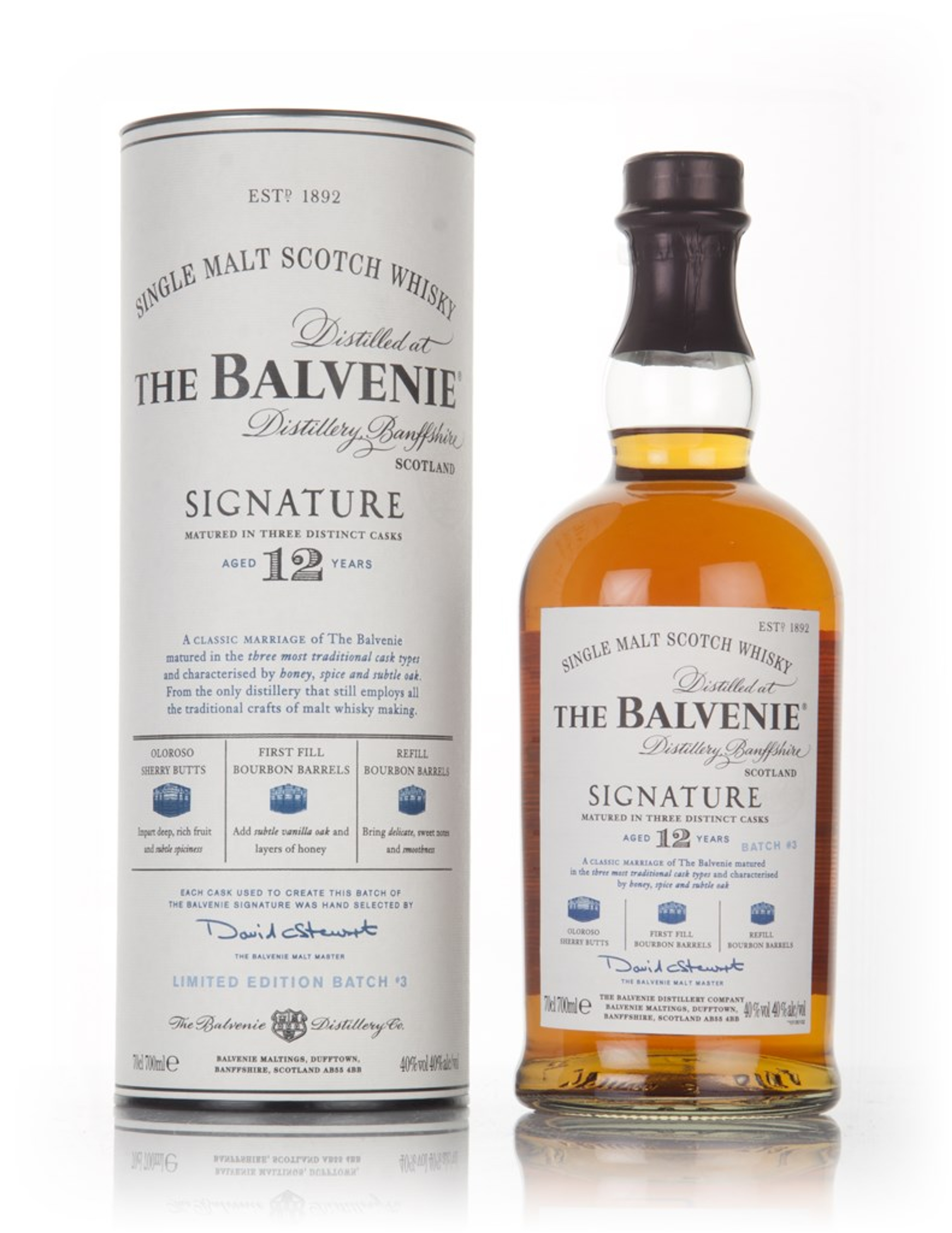Balvenie Signature 12 Year Old Batch 003 70cl