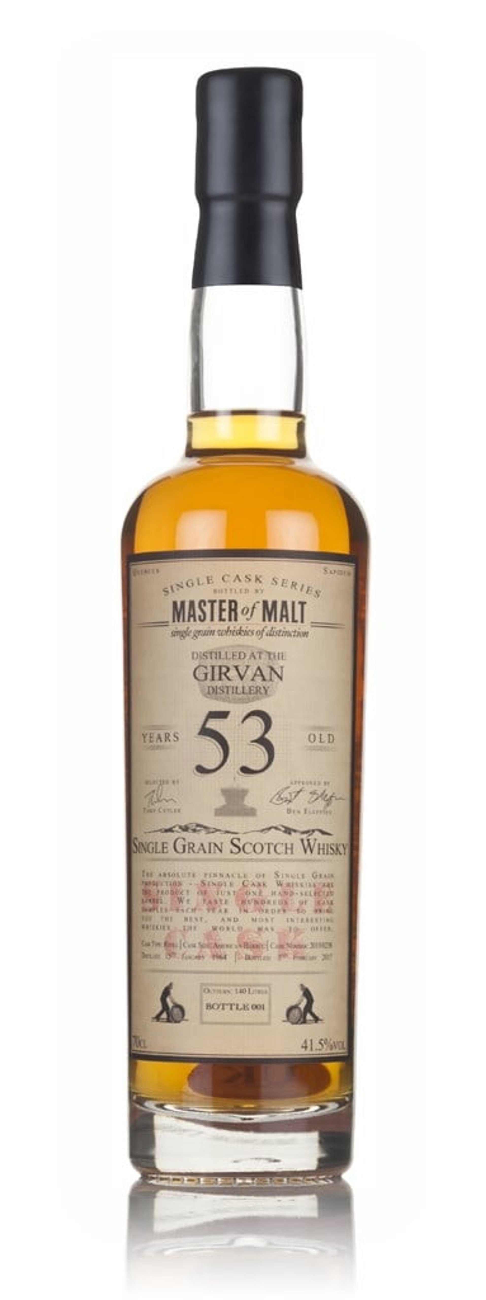 Girvan 53 Year Old 1964 - Single Cask (Master of Malt) 70cl