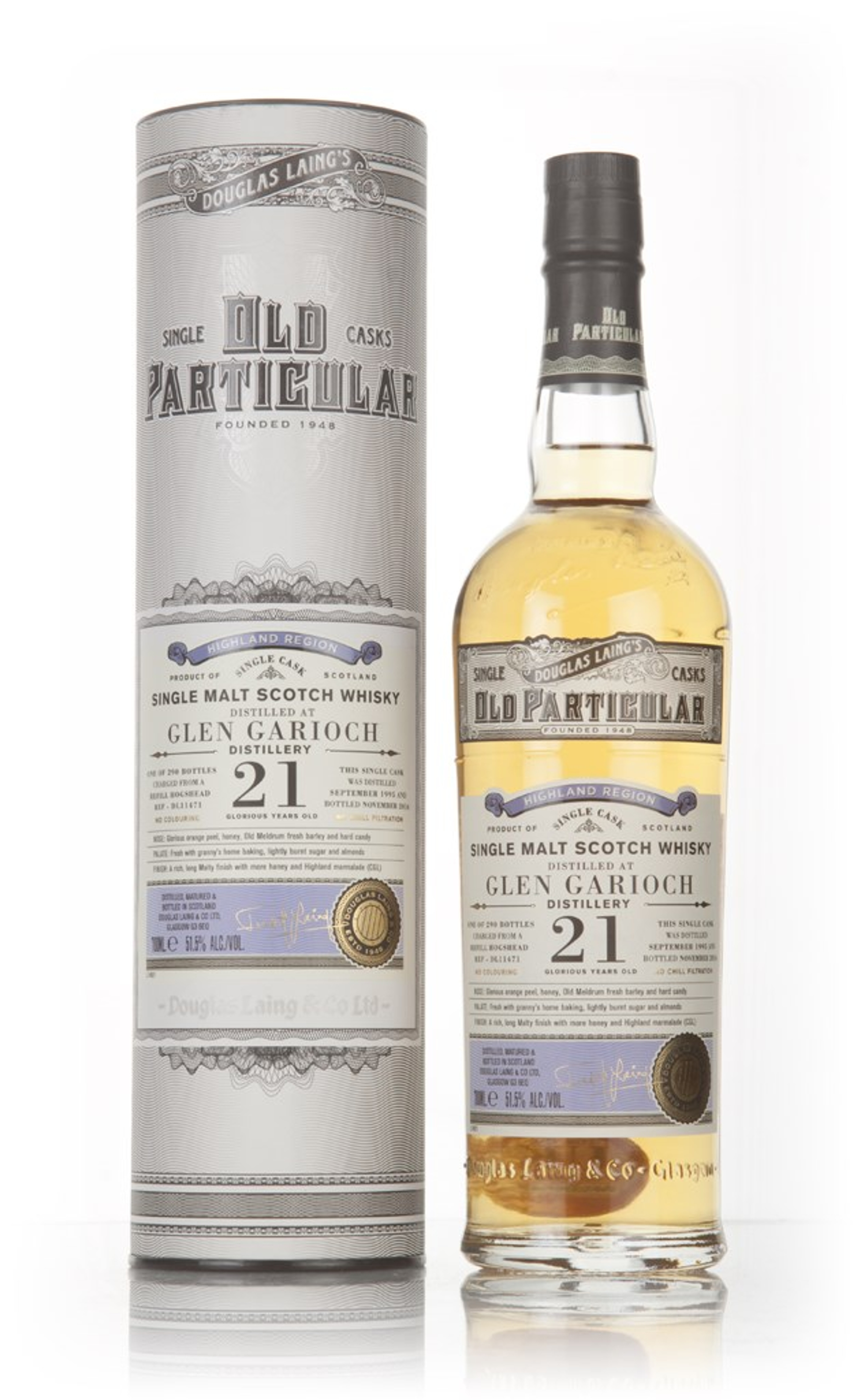 Glen Garioch 21 Year Old 1995 (cask 11471) - Old Particular (Douglas Laing) 70cl