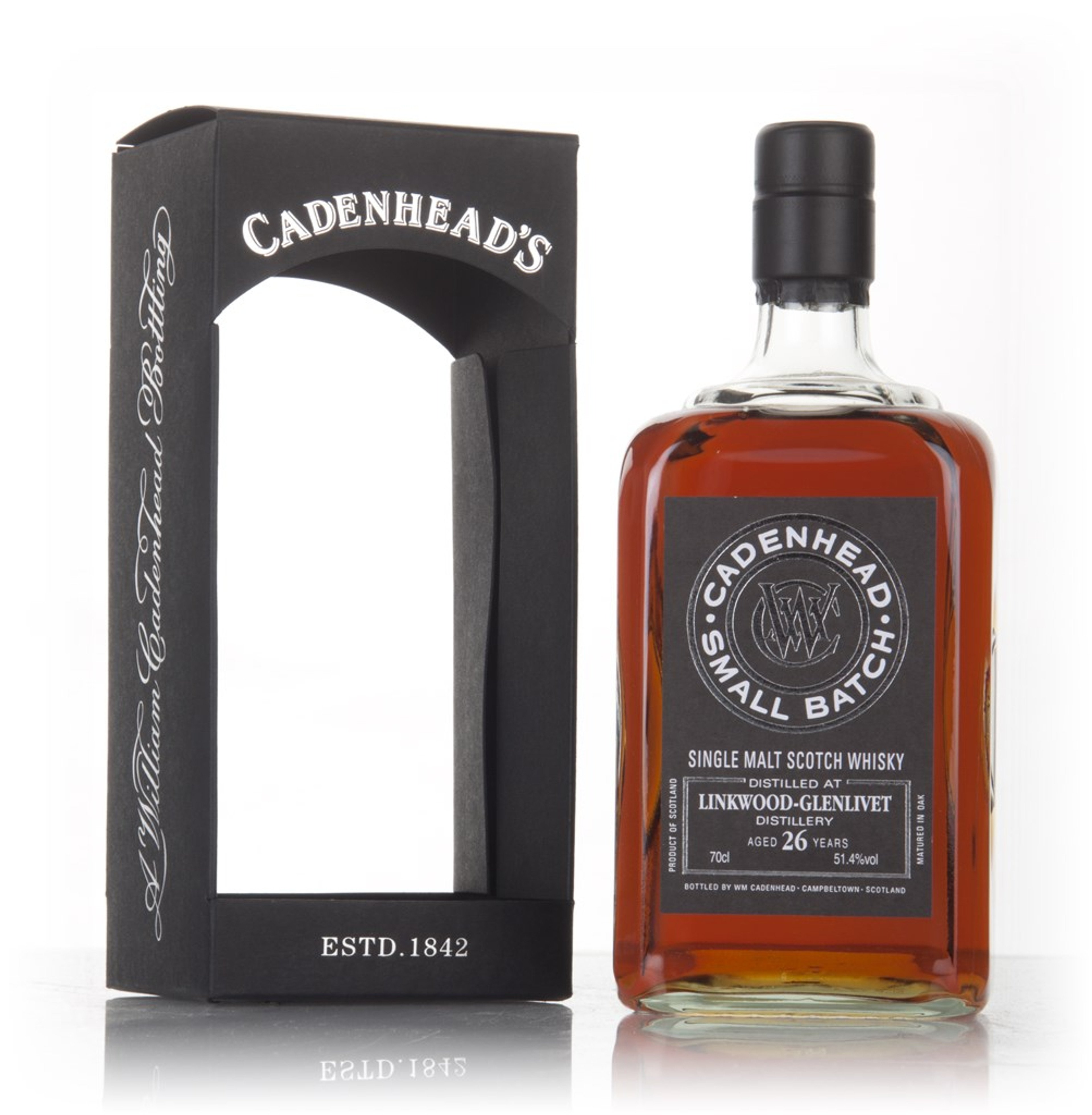 Linkwood 26 Year Old 1989 - Small Batch (WM Cadenhead) 70cl