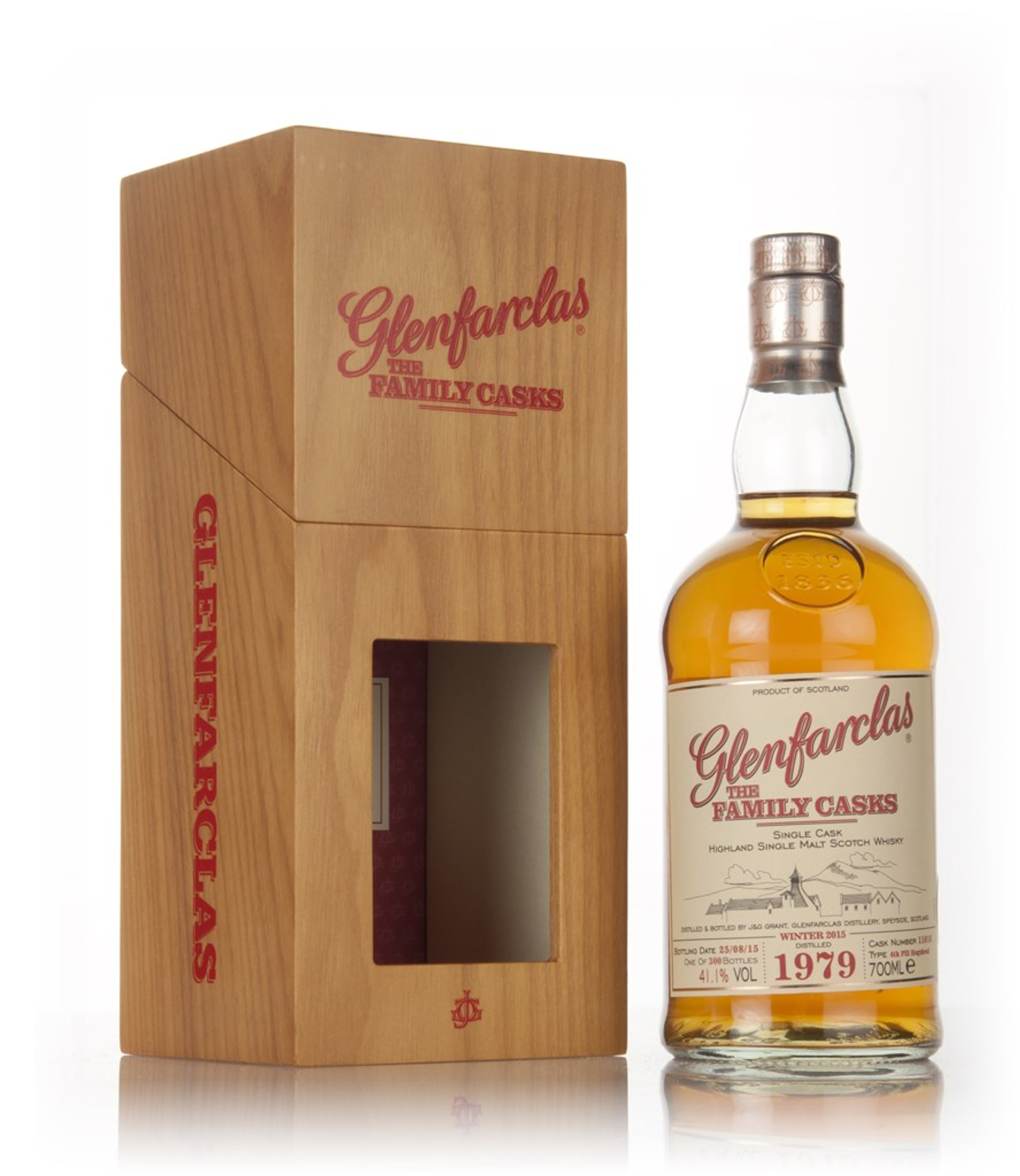 Glenfarclas 1979 (cask 11018) Family Cask Winter 2015 Release 70cl
