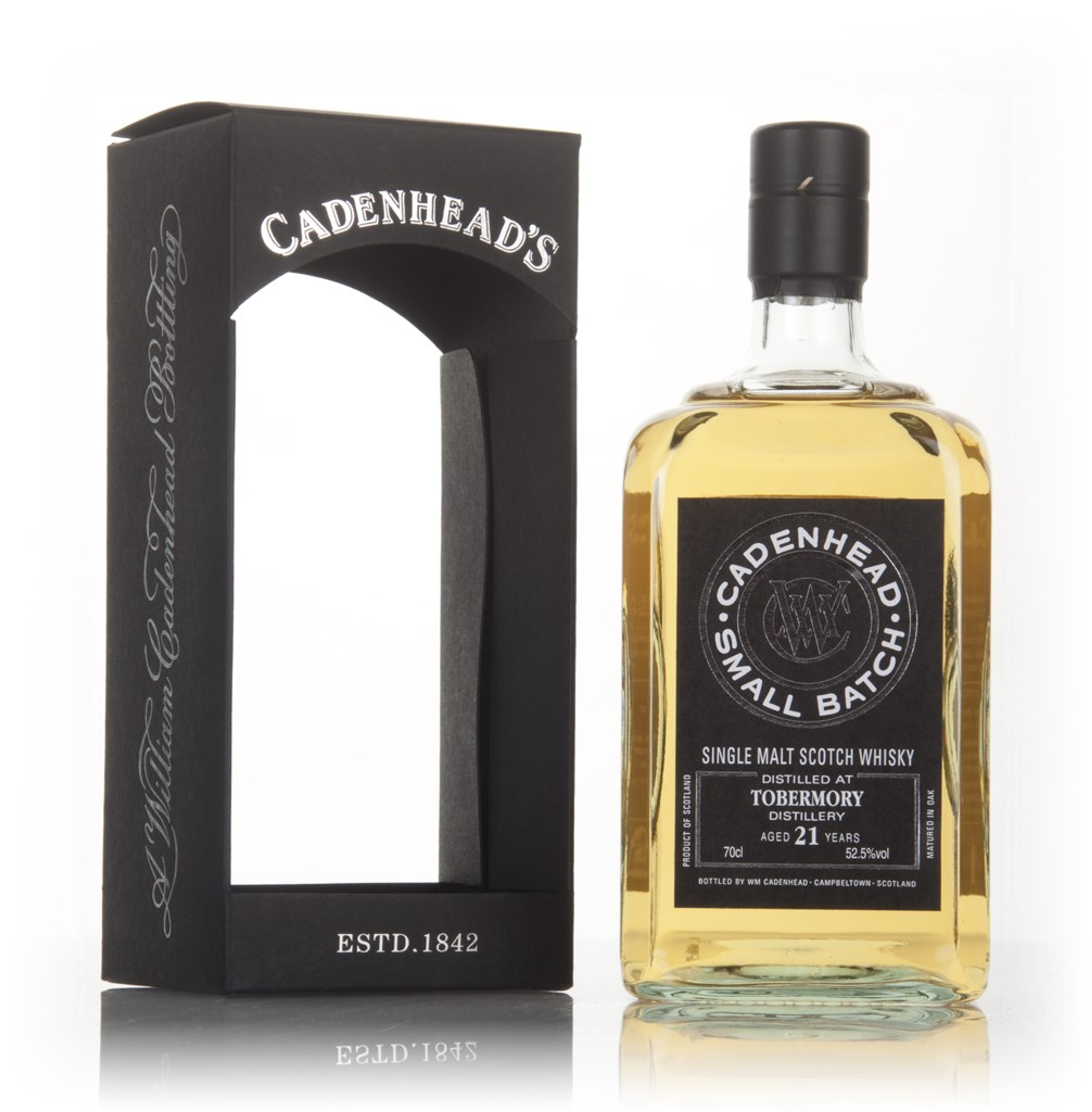 Tobermory 21 Year Old 1995 - Small Batch (WM Cadenhead) 70cl