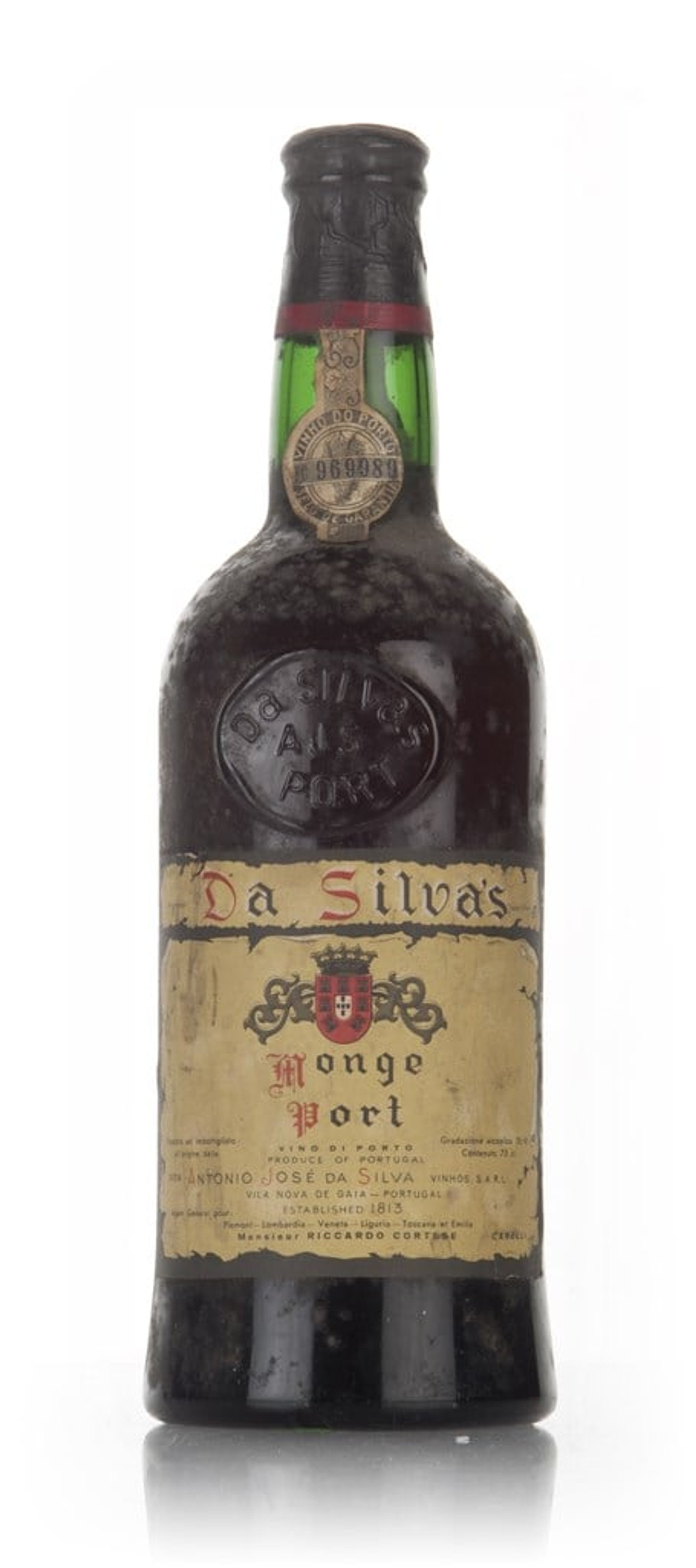 Da Silva's Monge Port - 1960s 75cl