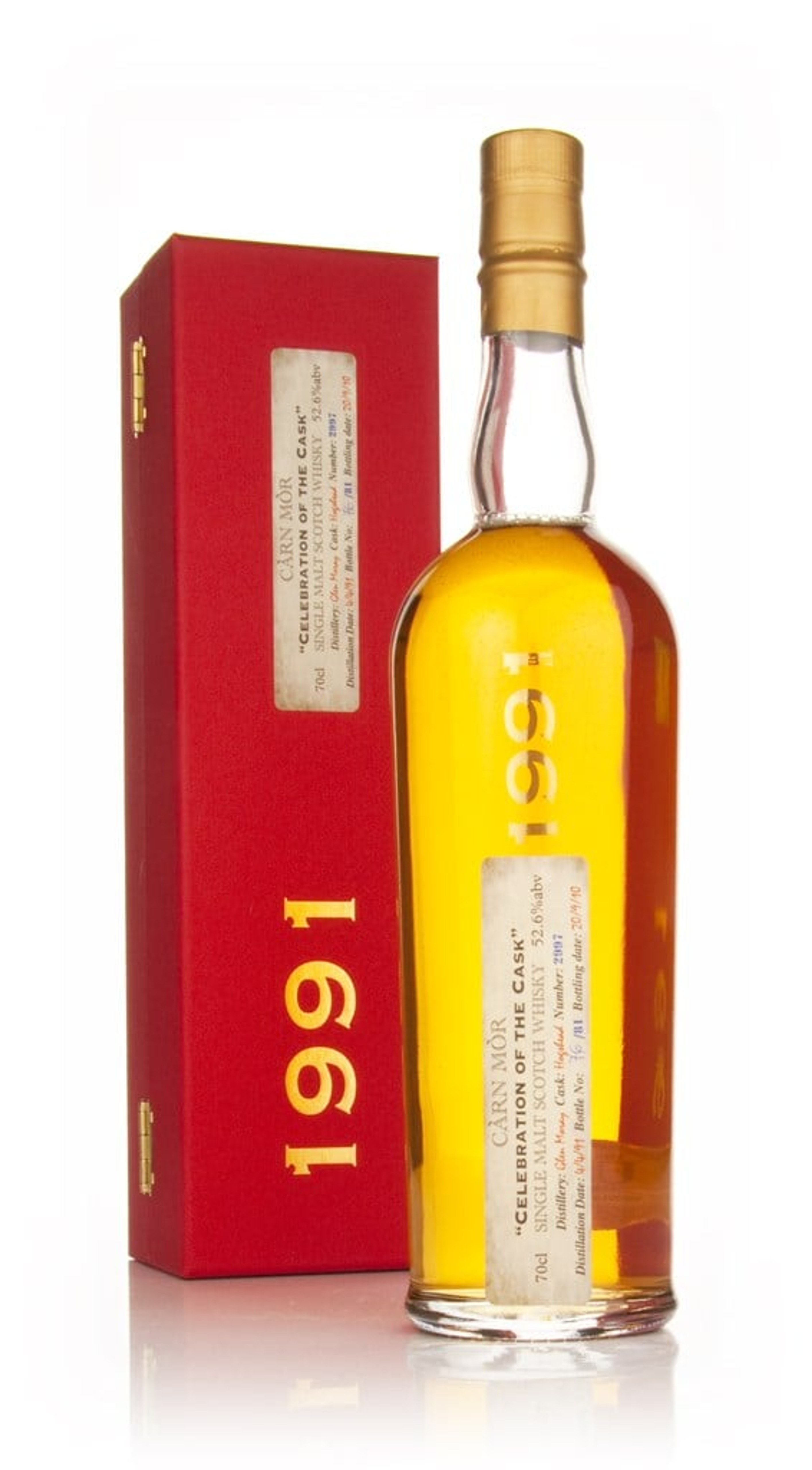Glen Moray 19 Year Old 1991 (cask 2997) - Celebration of the Cask (Càrn Mòr) 70cl