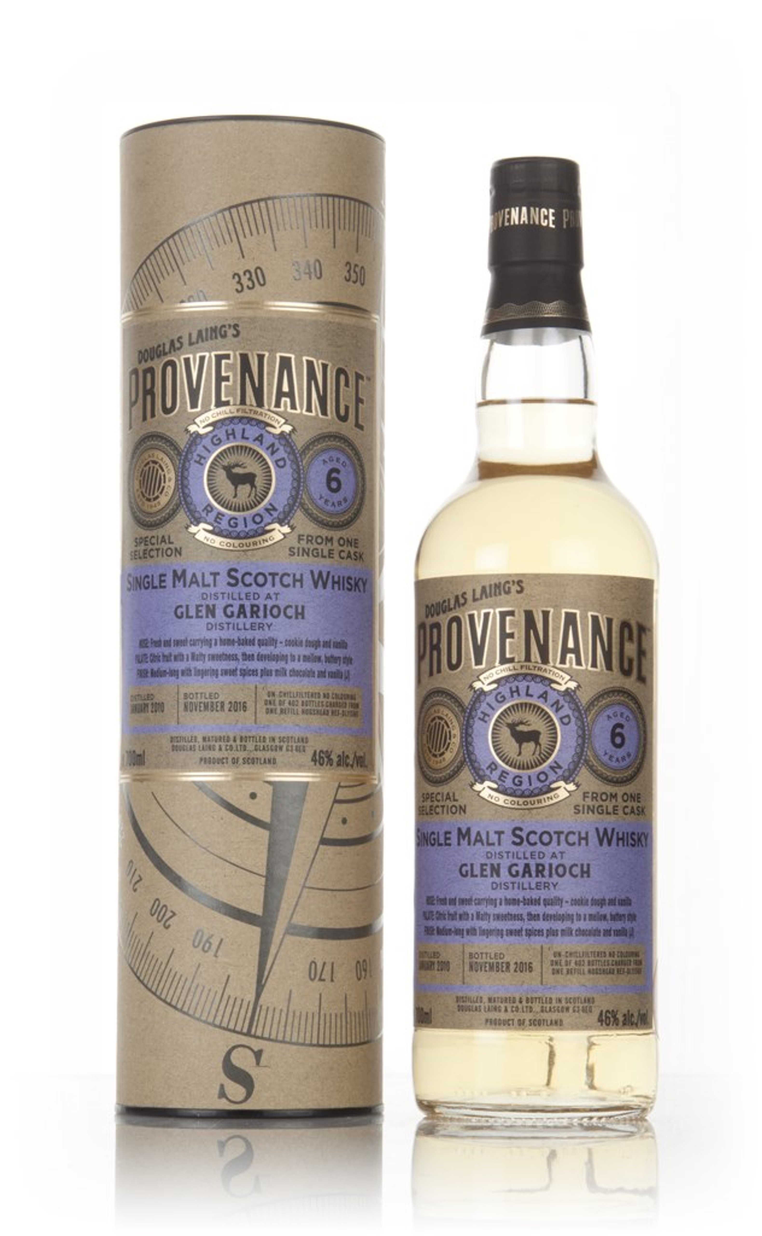 Glen Garioch 6 Year Old 2010 (cask 11560) - Provenance (Douglas Laing) 70cl