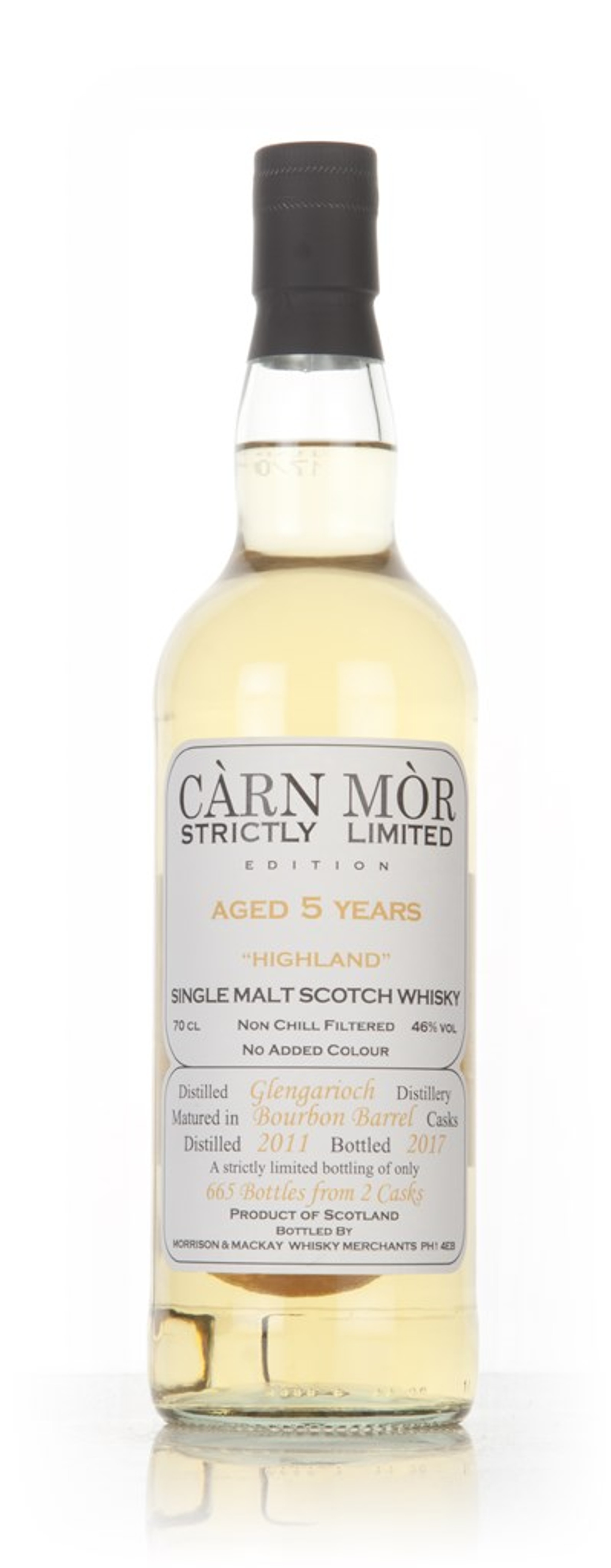 Glen Garioch 5 Year Old 2011 - Strictly Limited (Càrn Mòr) 70cl