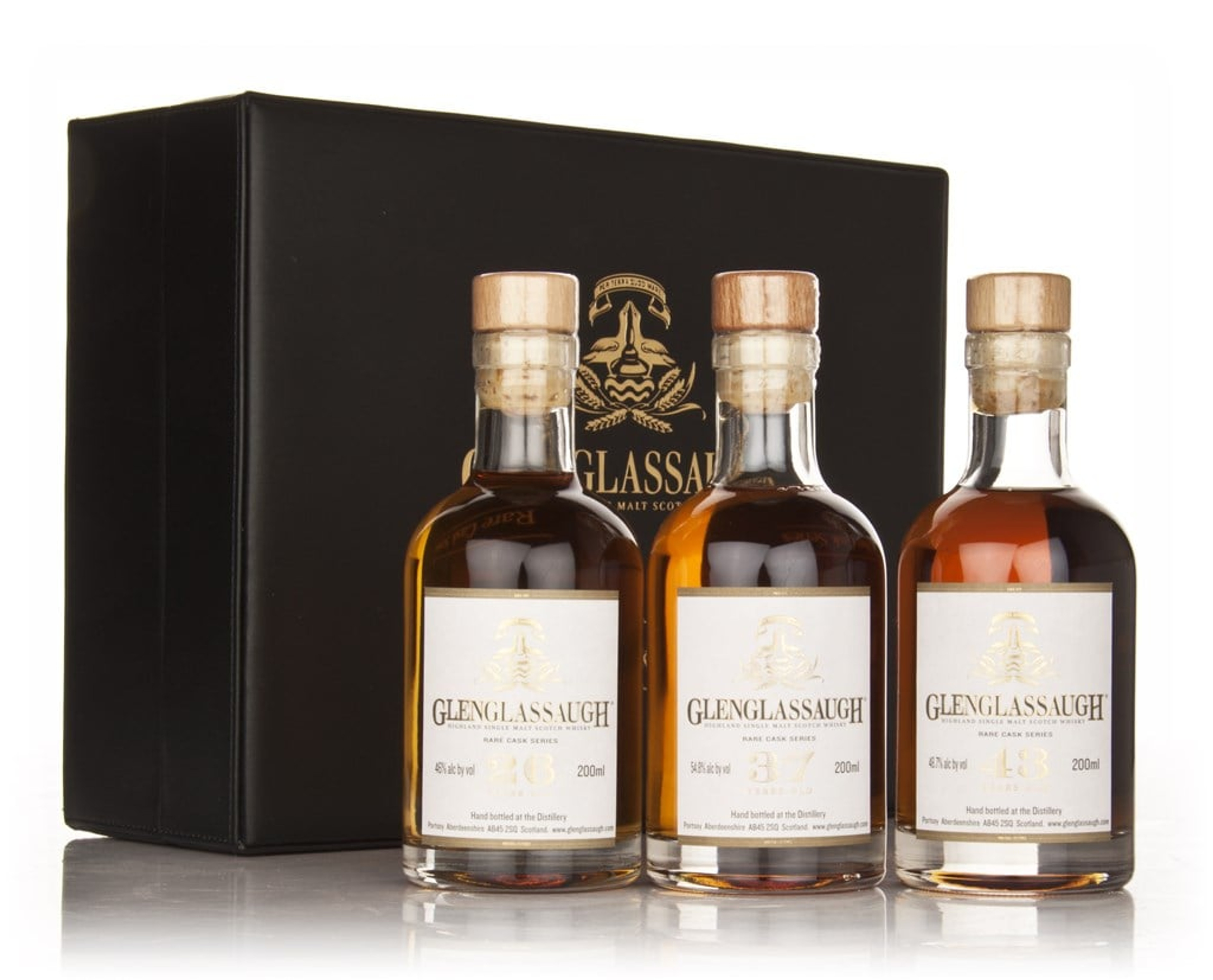 Glenglassaugh Rare Cask Series 26, 37 and 43 Year Old 70cl