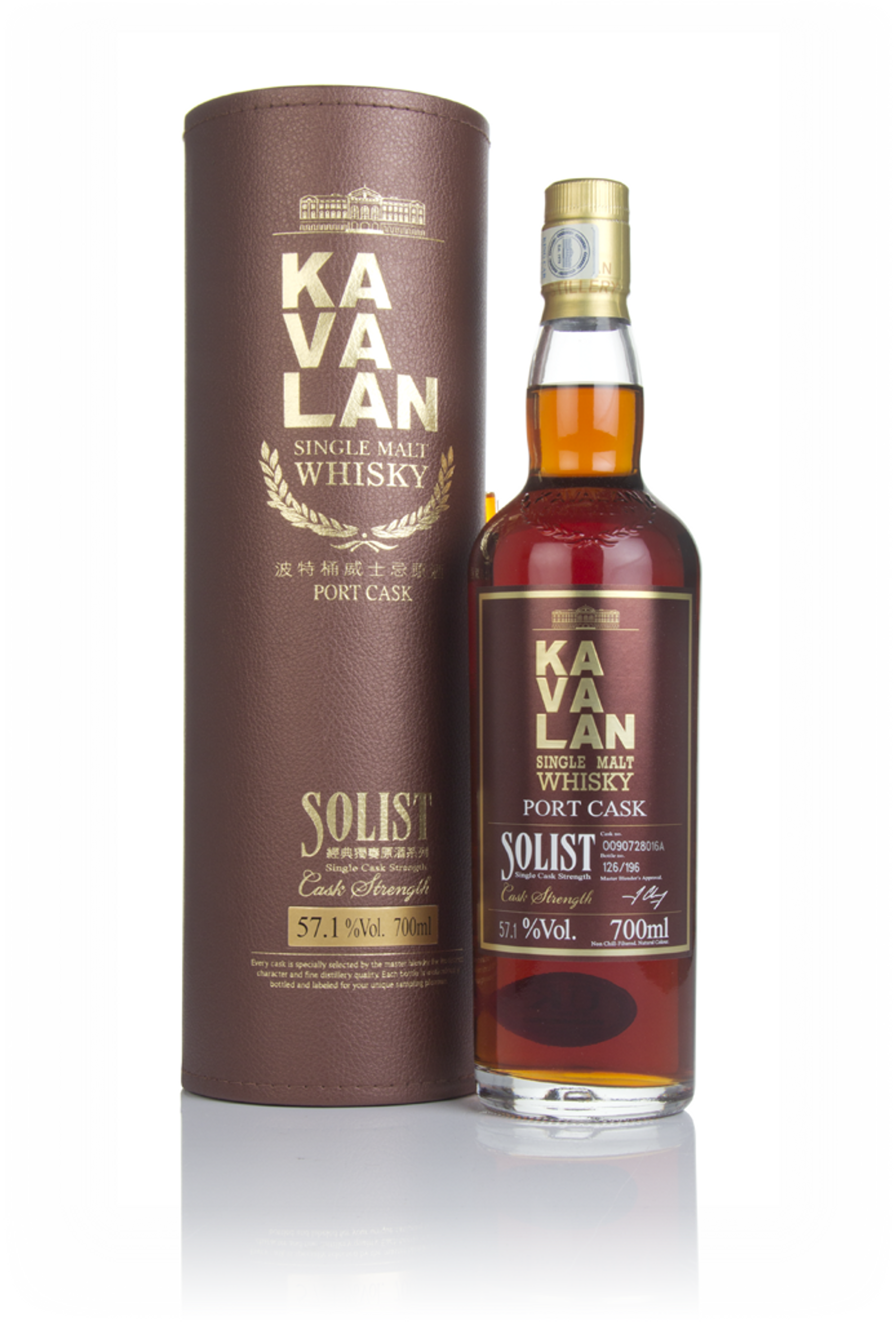 KAVALAN SINGLE MALT WHISKY PORT CASK Kavalan Solist Port