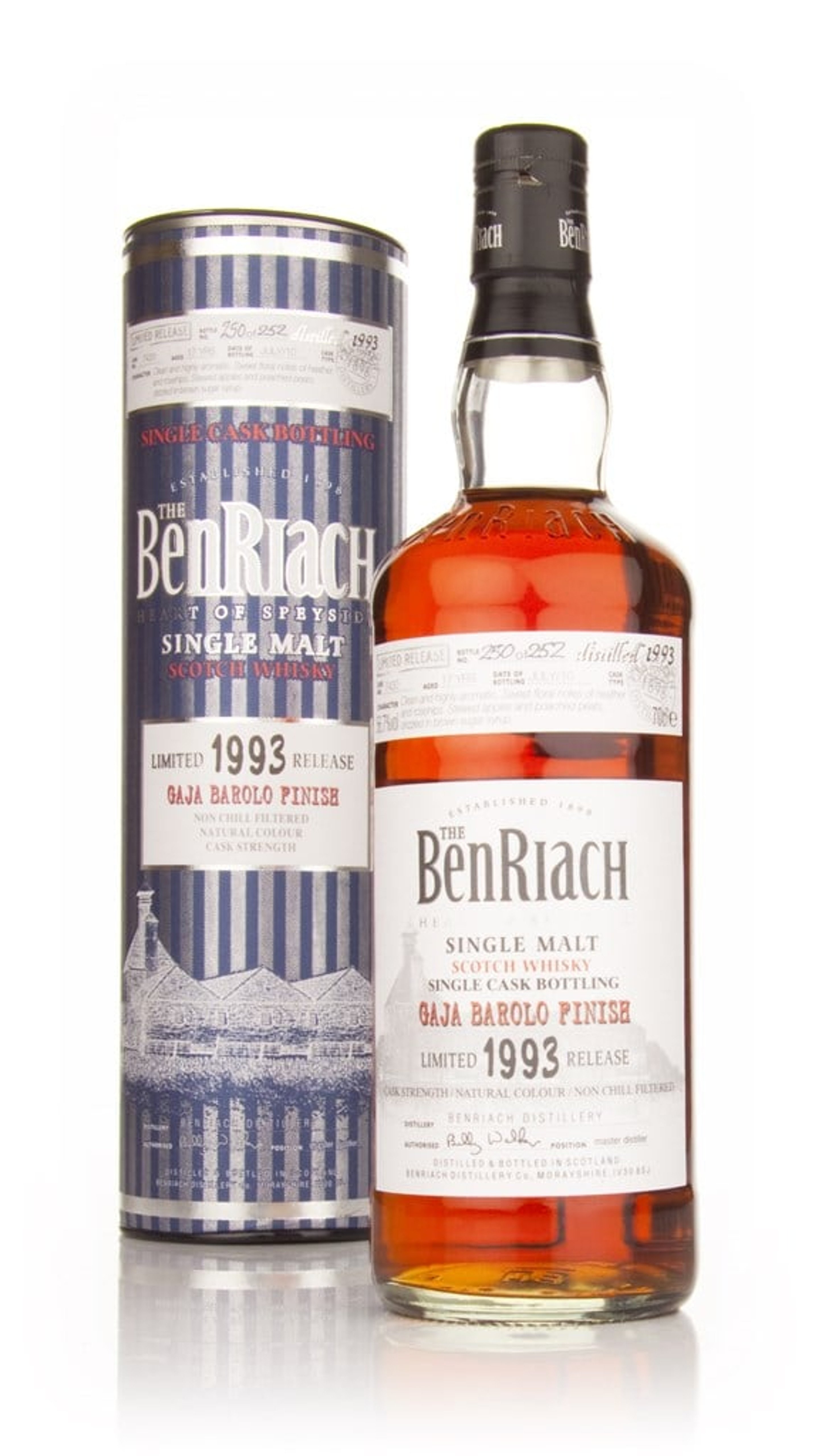 Benriach 17 Year Old 1993 Gaja Barolo Finish 70cl