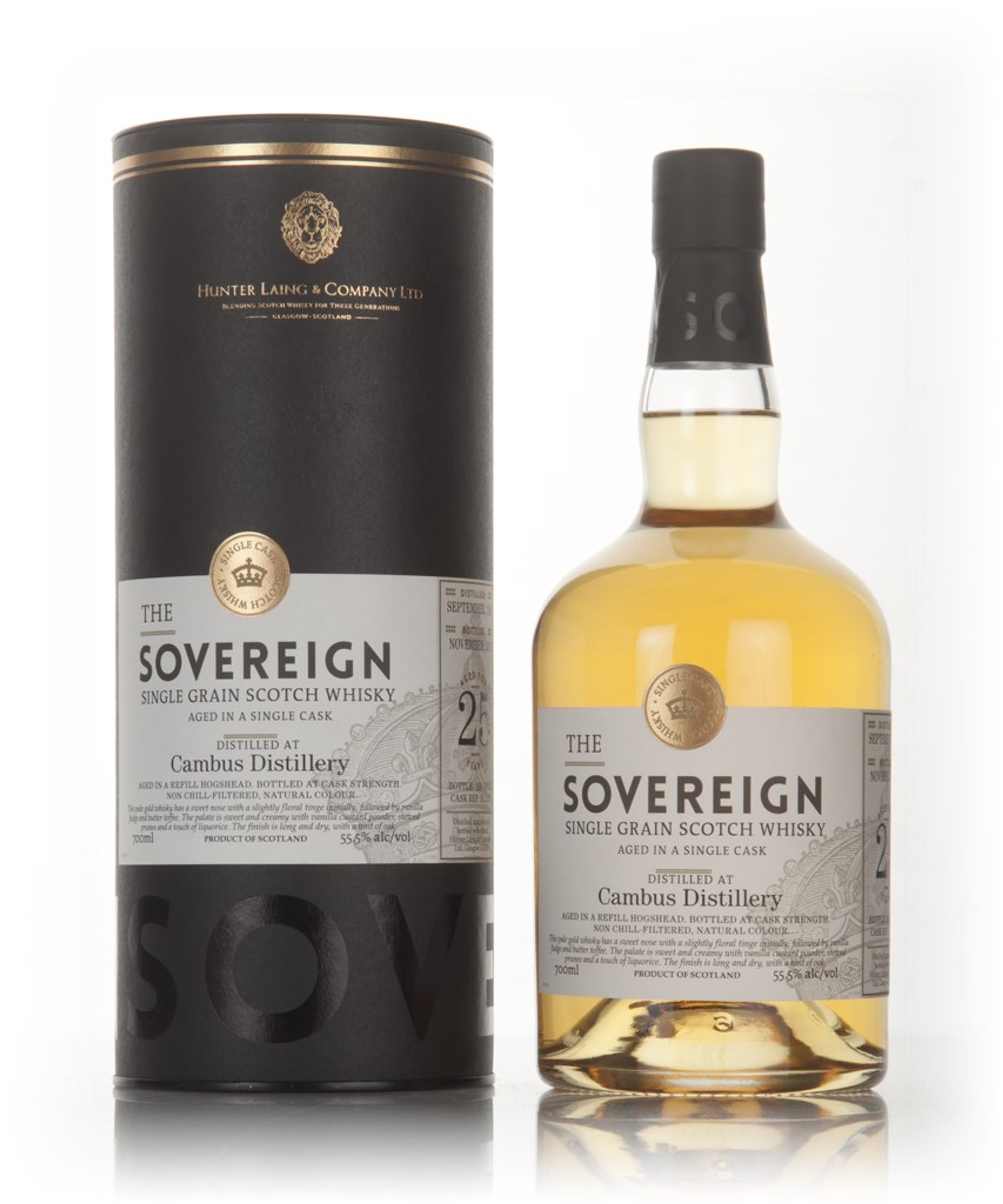 Cambus 25 Year Old 1991 (cask 13051) - The Sovereign (Hunter Laing) 70cl