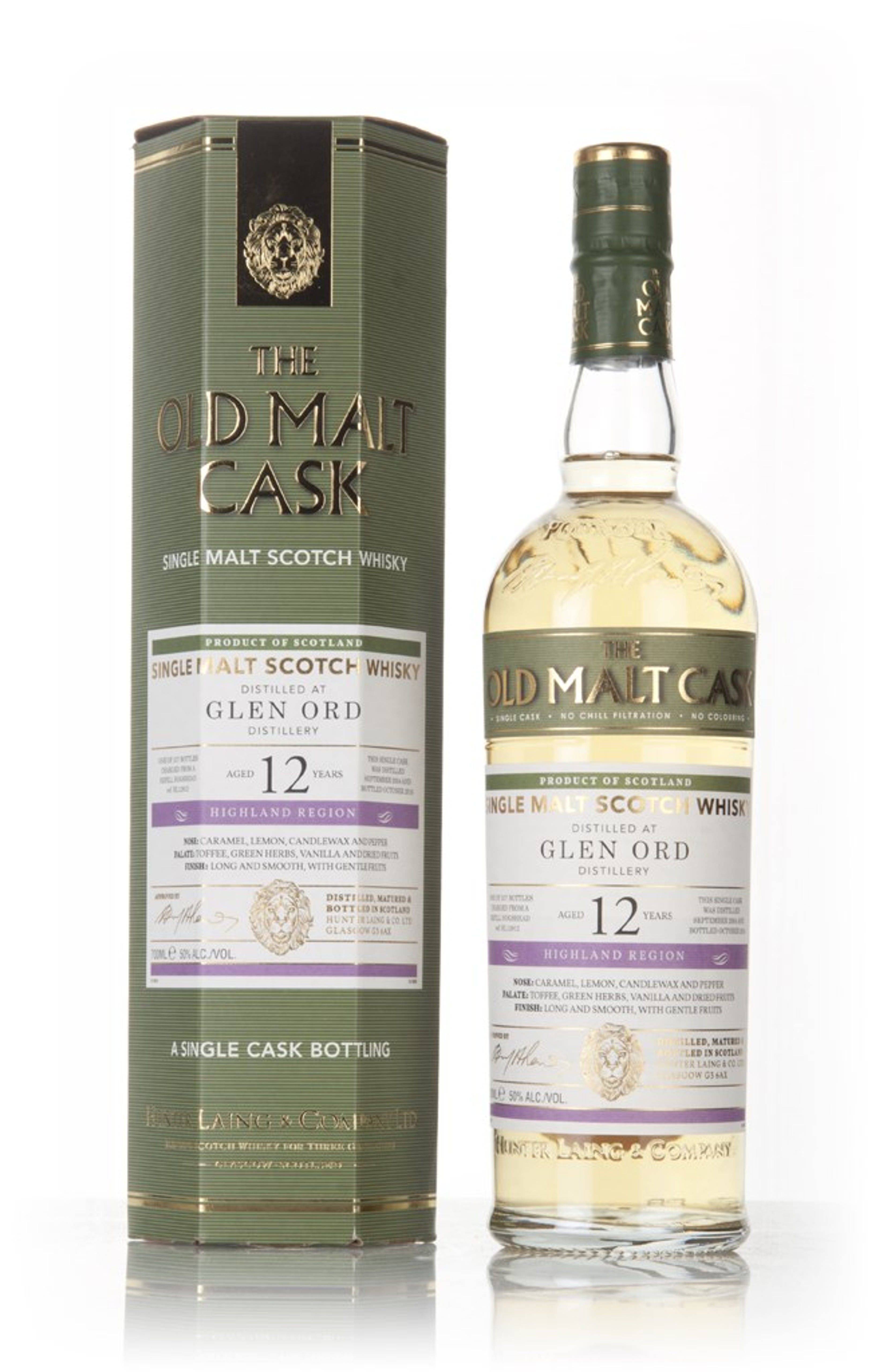 Glen Ord 12 Year Old 2004 (cask 12812) - Old Malt Cask (Hunter Laing) 70cl