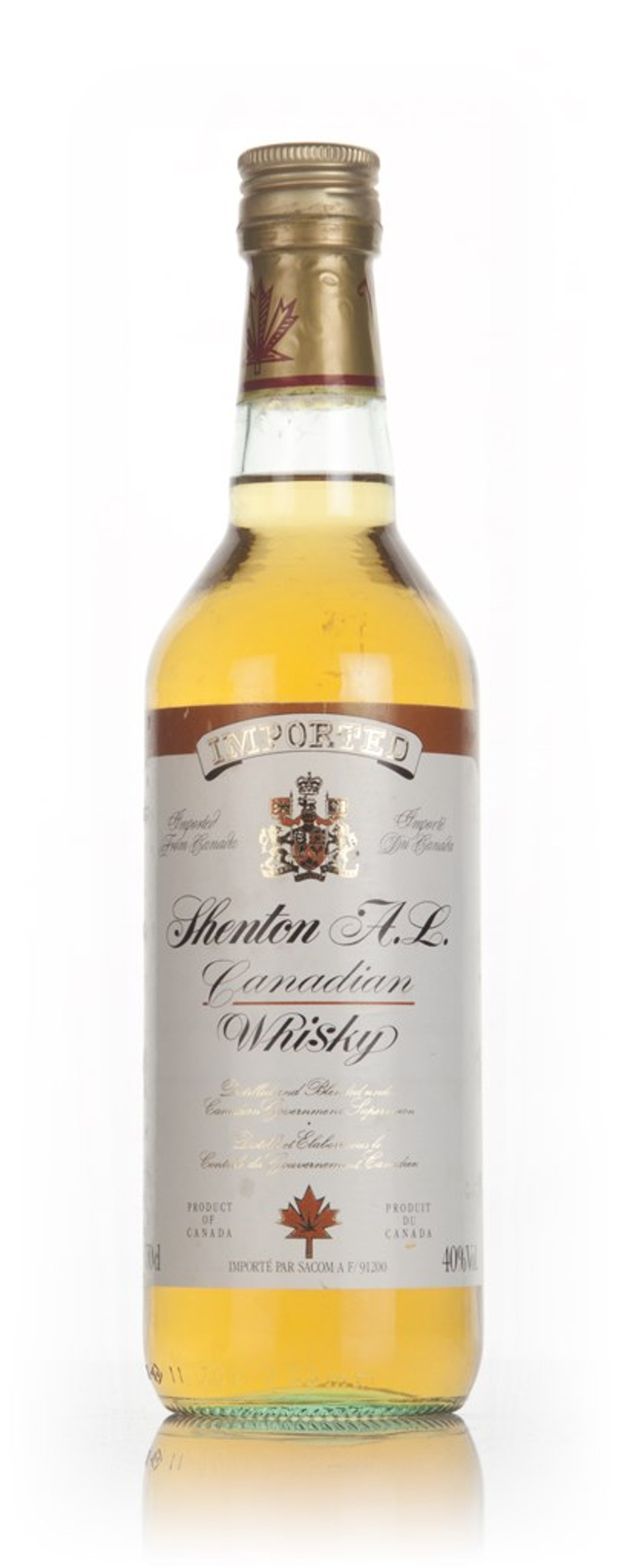 Shenton A. L. Canadian Whisky - post 1999 70cl