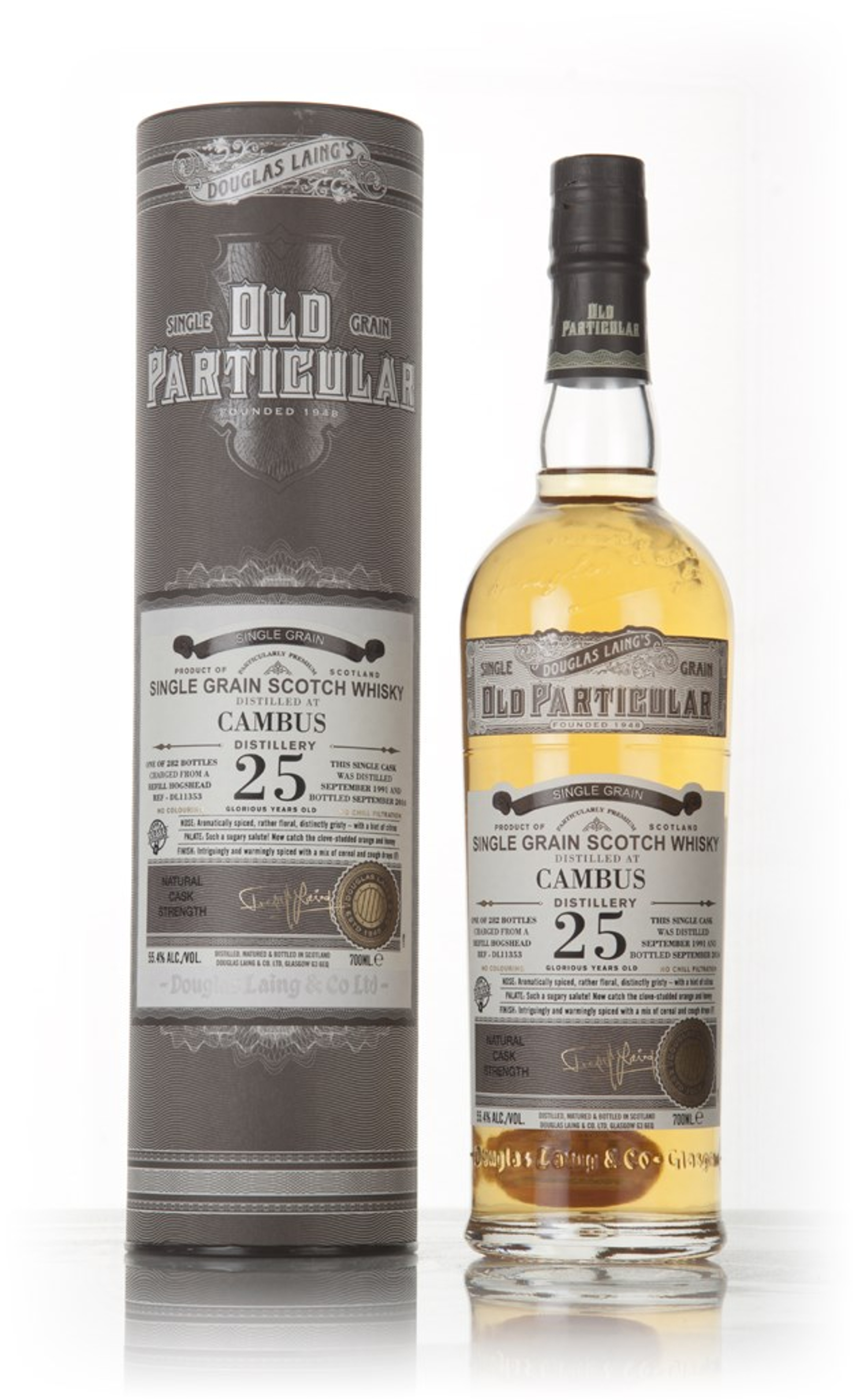 Cambus 25 Year Old 1991 (cask 11353) - Old Particular (Douglas Laing) 70cl