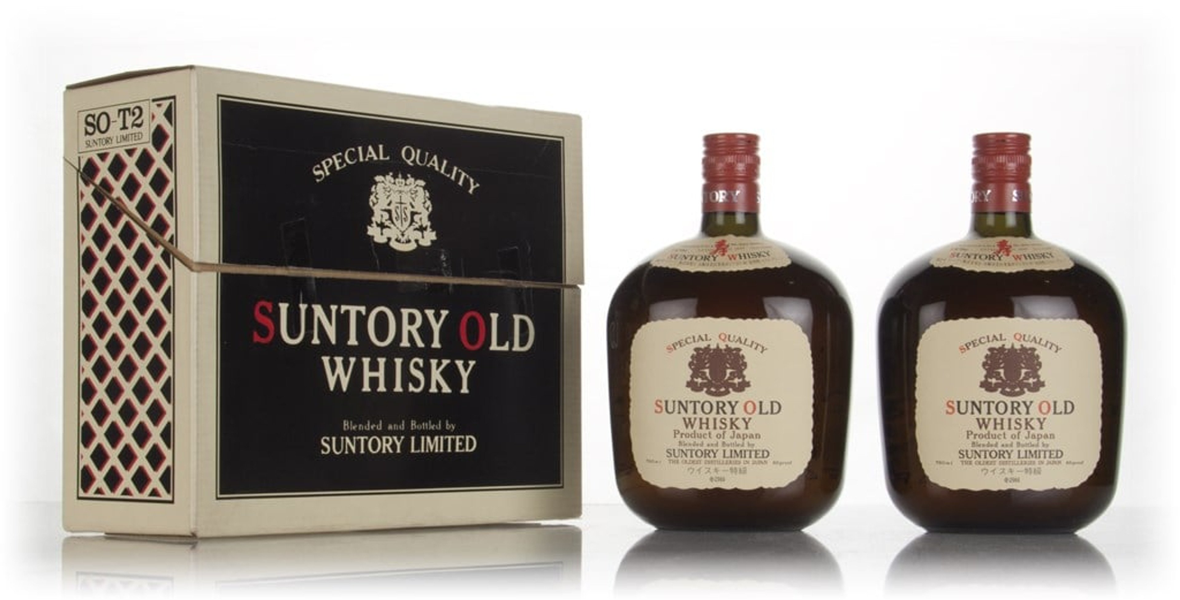 Suntory Old Whisky Gift Set - 1970s 152cl
