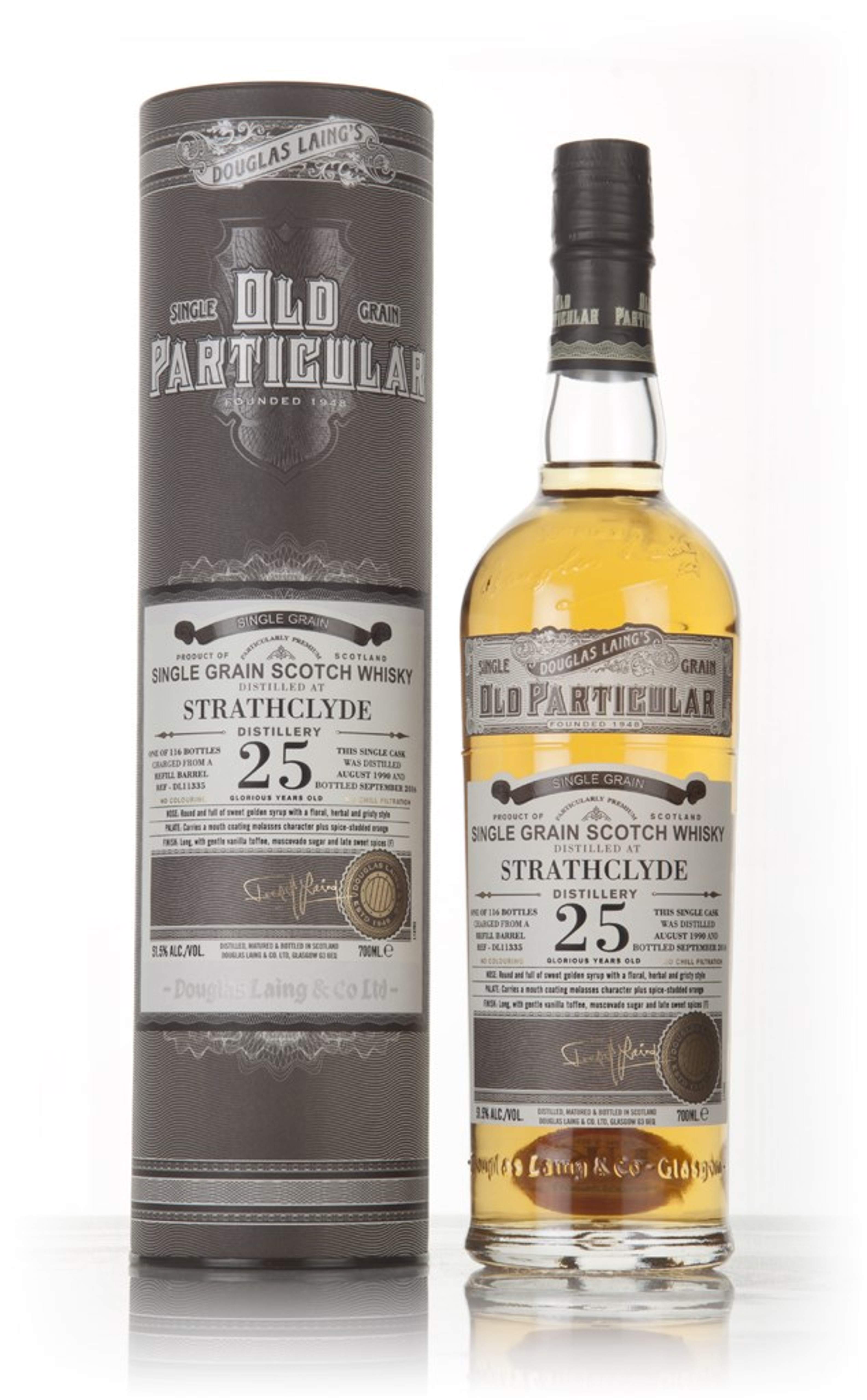 Strathclyde 25 Year Old 1990 (cask 11335) - Old Particular (Douglas Laing) 70cl