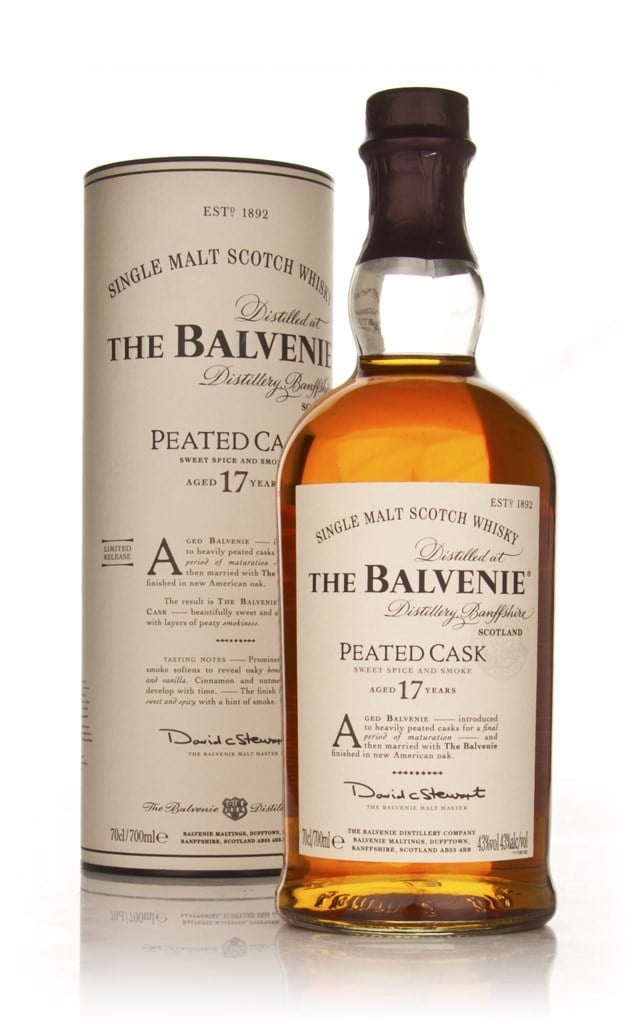 Balvenie 17 Year Old Peated Cask 70cl