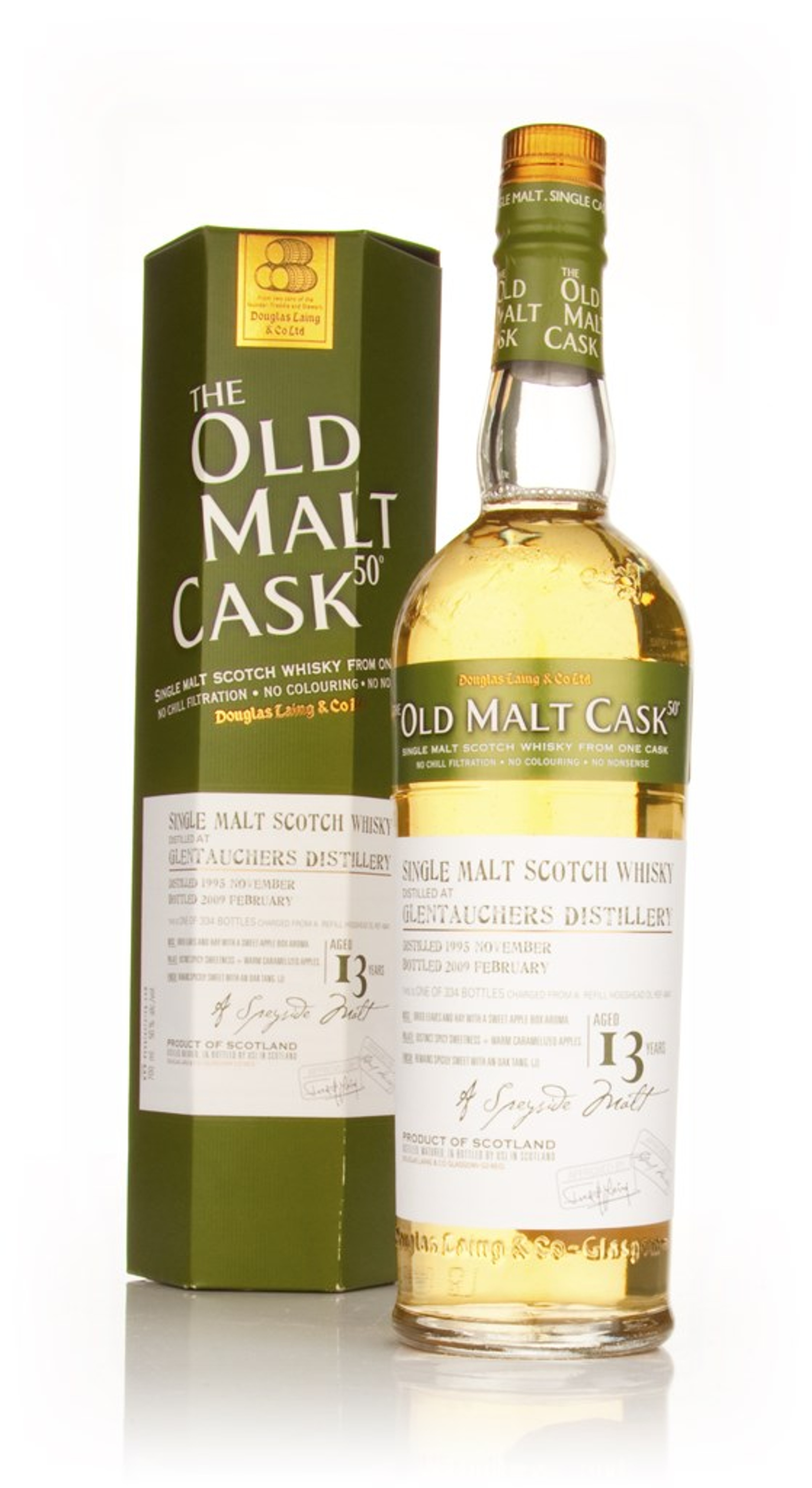 Glentauchers 13 Year Old 1995 - Old Malt Cask (Douglas Laing) 70cl