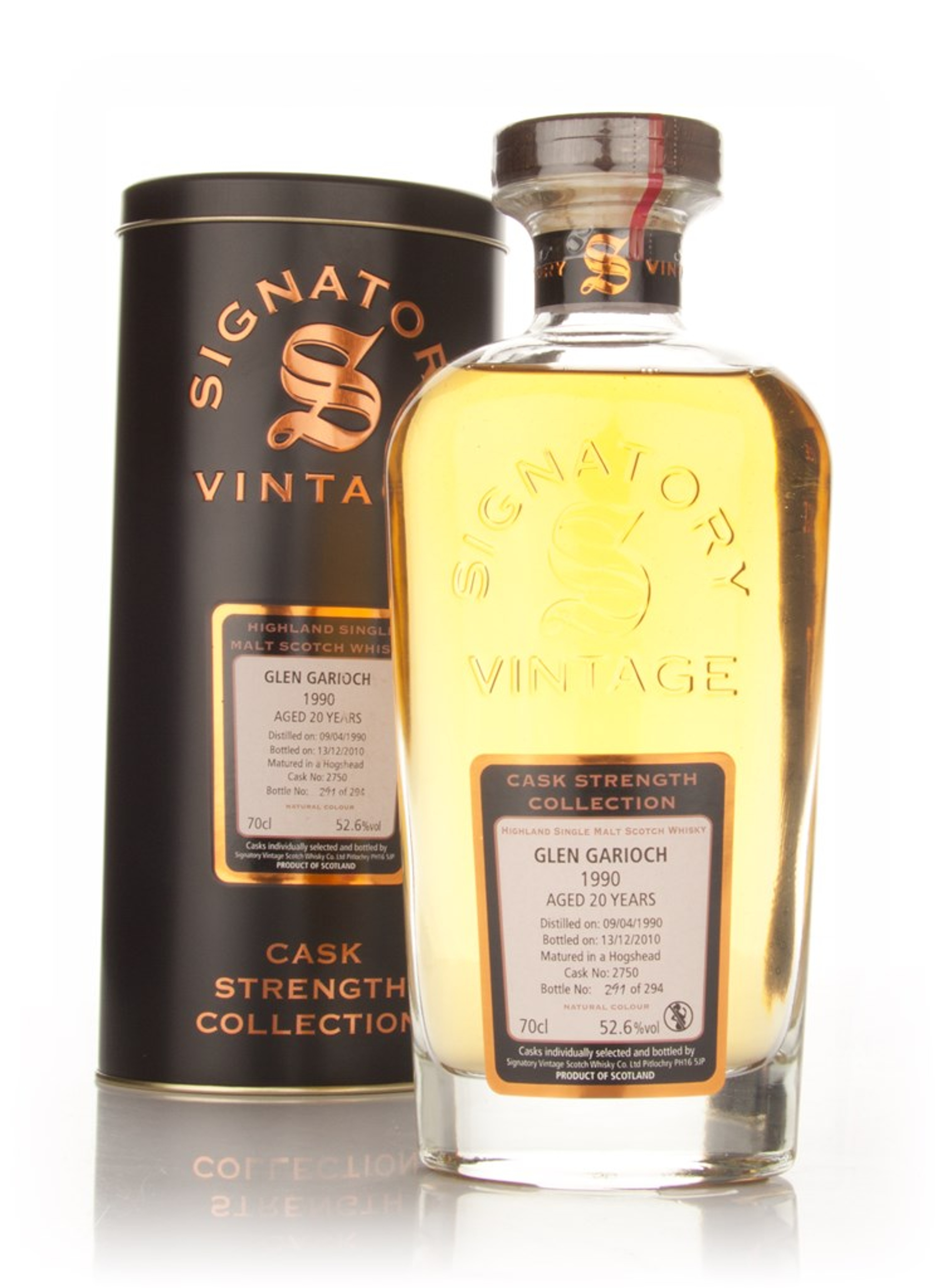 Glen Garioch 20 Year Old 1990 (Cask 2750) - Cask Strength Collection (Signatory) 70cl