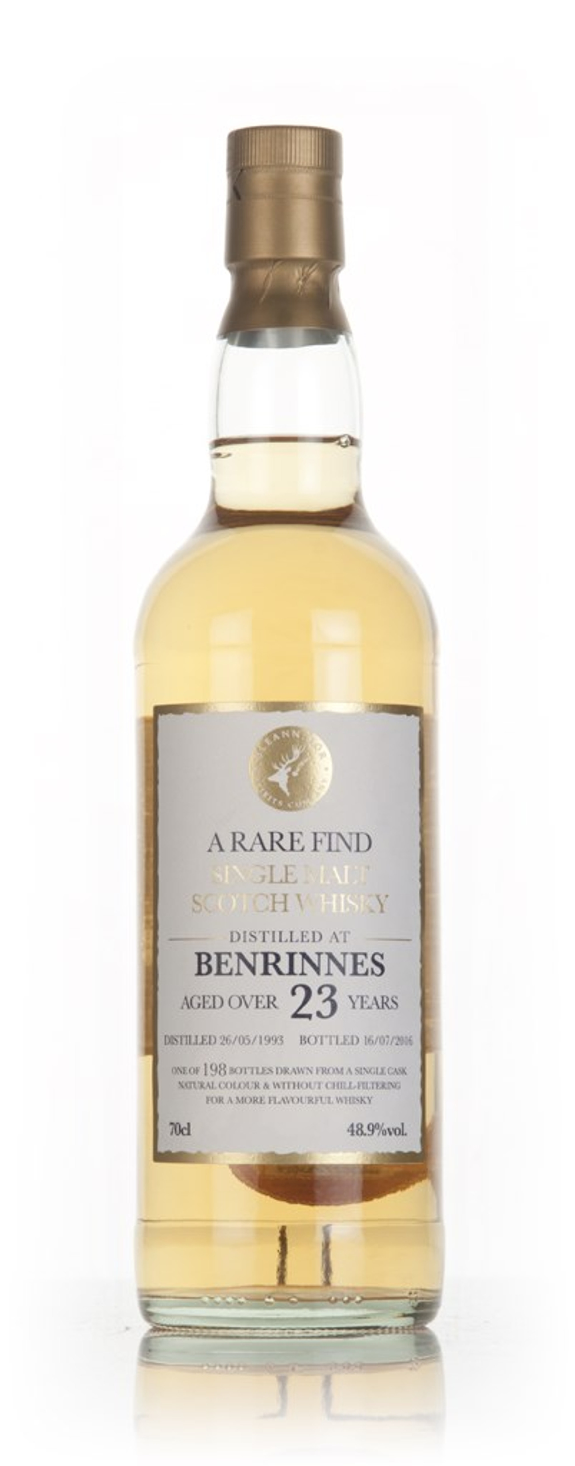 Benrinnes 23 Year Old 1993 - A Rare Find (Gleann Mór) 70cl