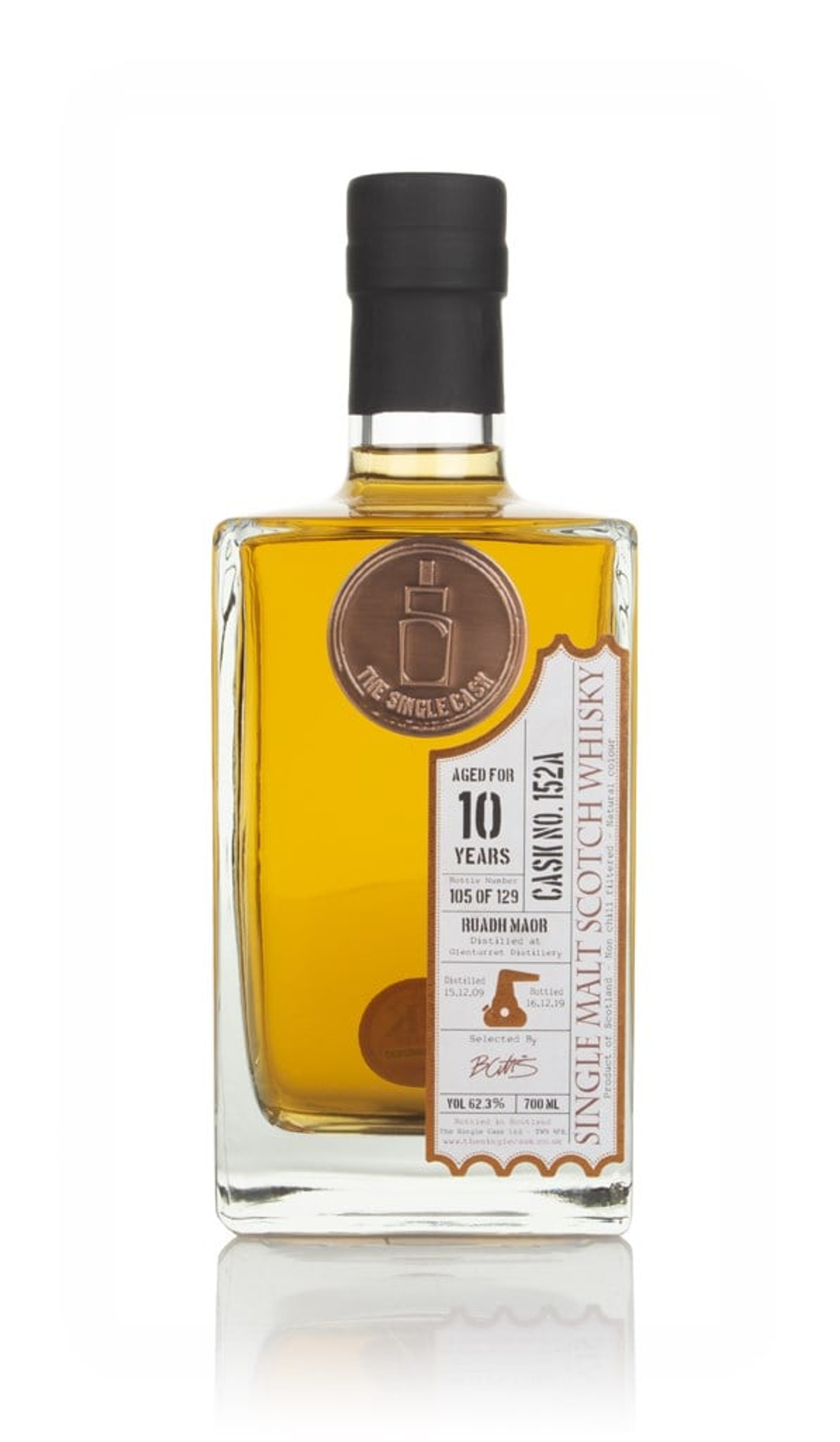 Ruadh Maor 10 Year Old 2009 (cask 152A) - The Single Cask  70cl