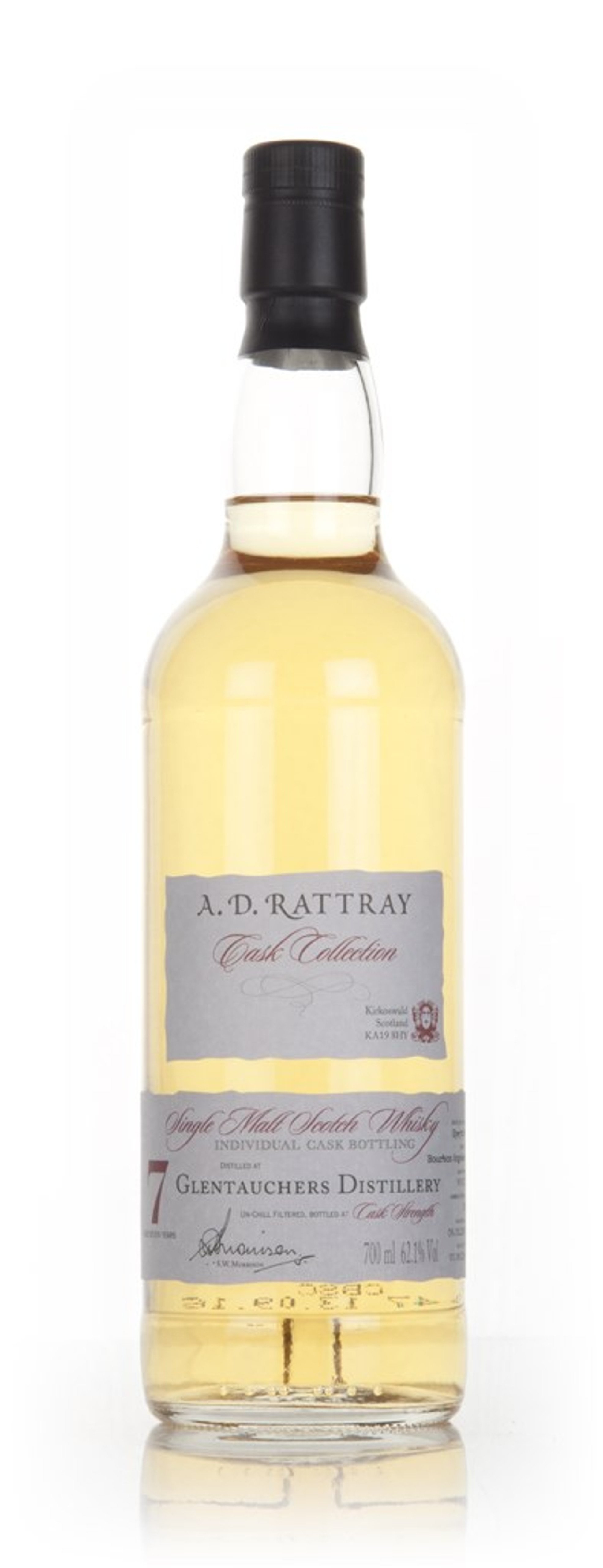 Glentauchers 7 Year Old 2009 (cask 900217) - Cask Collection (A. D. Rattray) 70cl