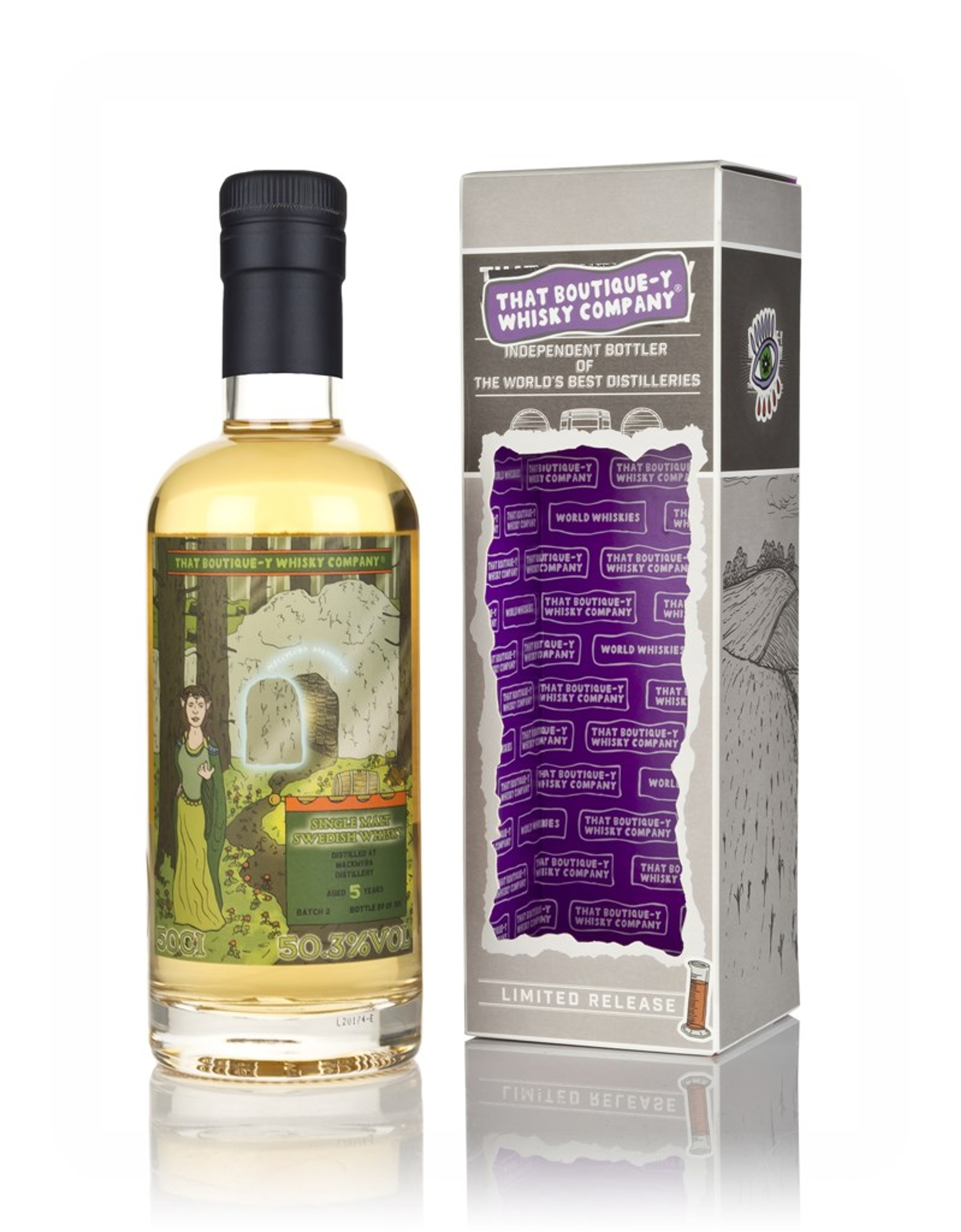 Mackmyra 5 Year Old (That Boutique-y Whisky Company) 50cl
