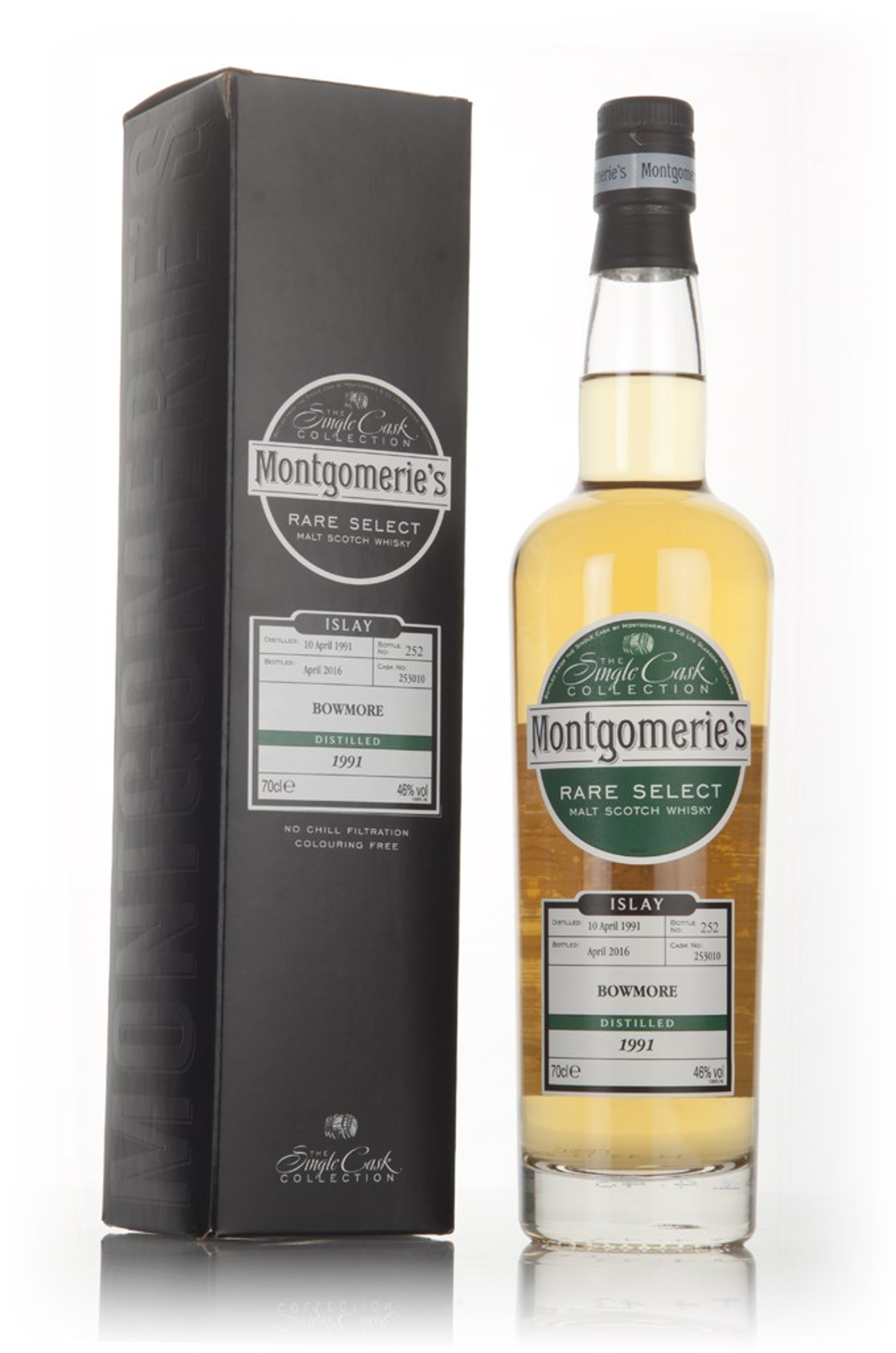 Bowmore 1991 (bottled 2016) (cask 253010) - Rare Select (Montgomerie's) 70cl