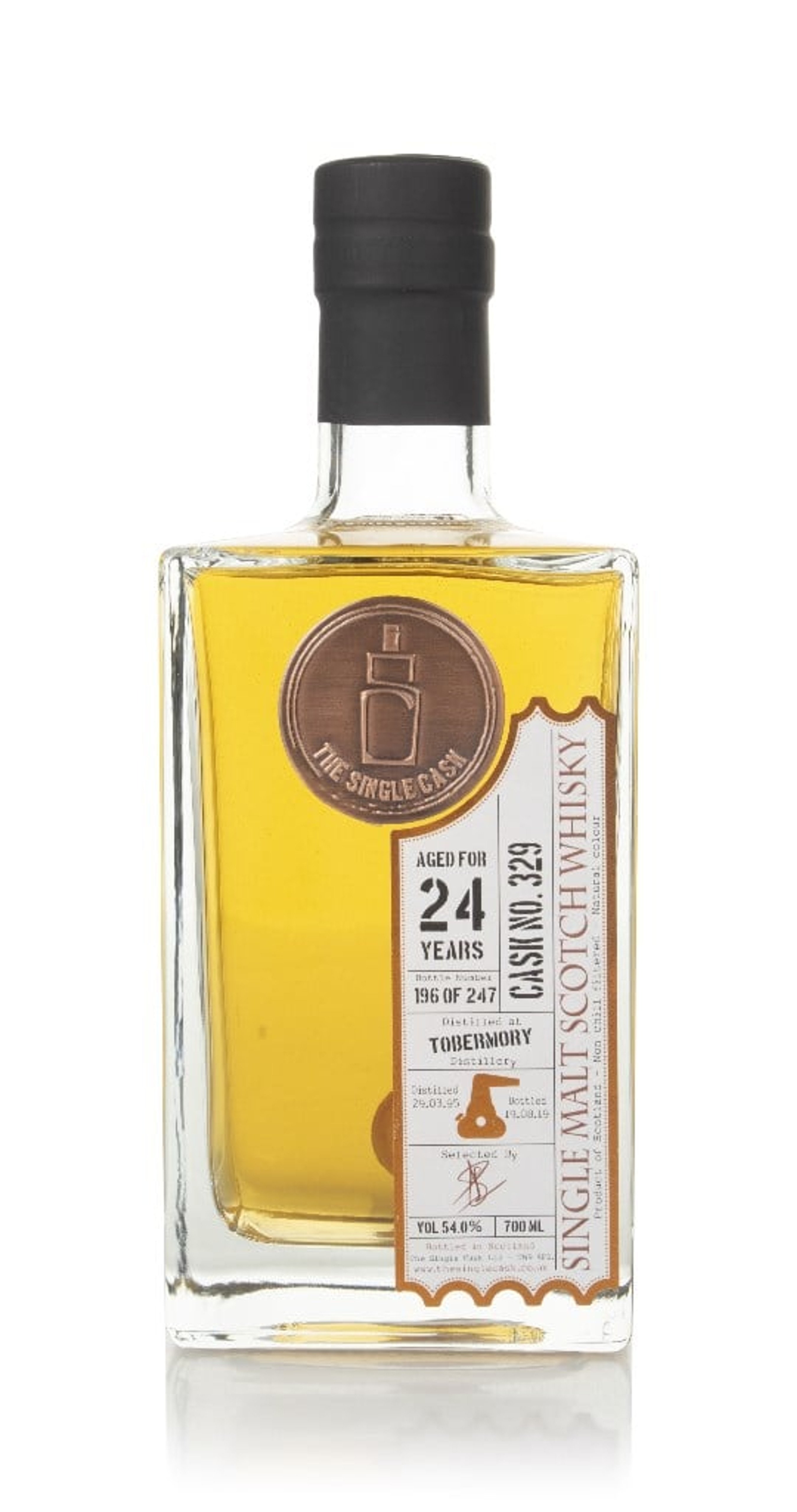 Tobermory 24 Year Old 1995 (cask 329) - The Single Cask 70cl
