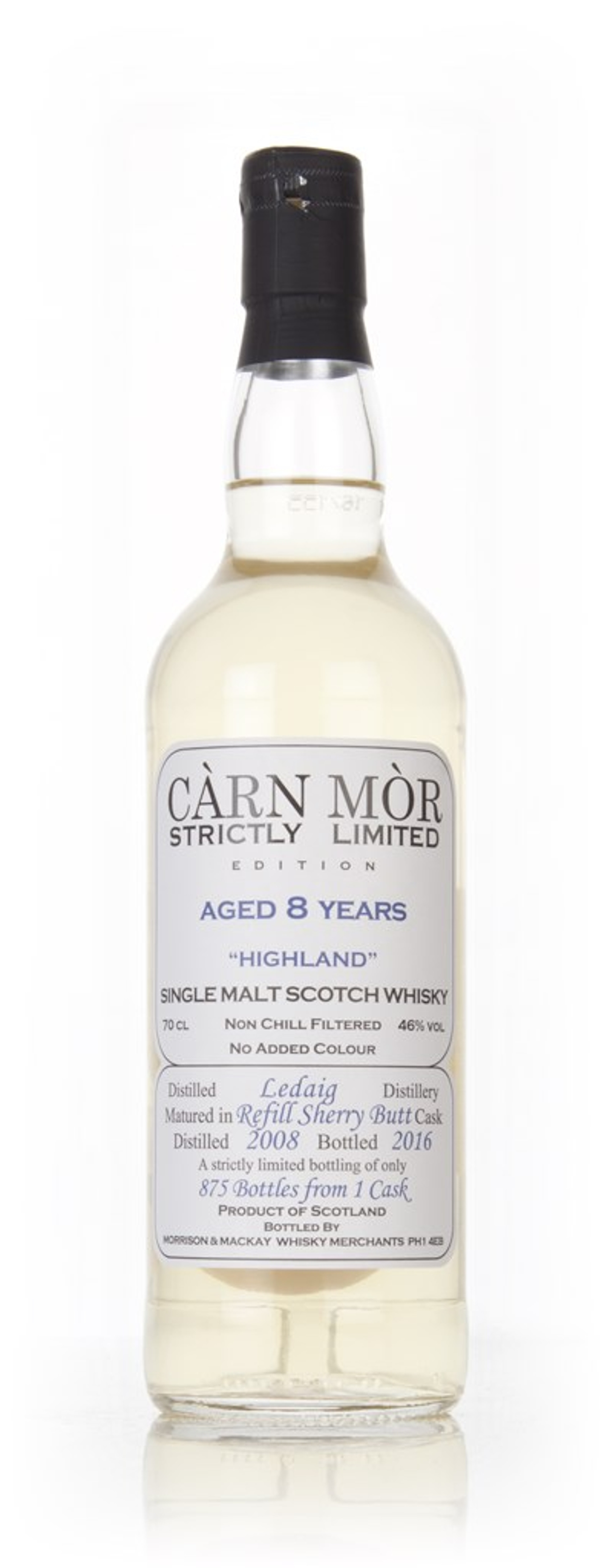 Ledaig 8 Year Old 2008 - Strictly Limited (Càrn Mòr) 70cl