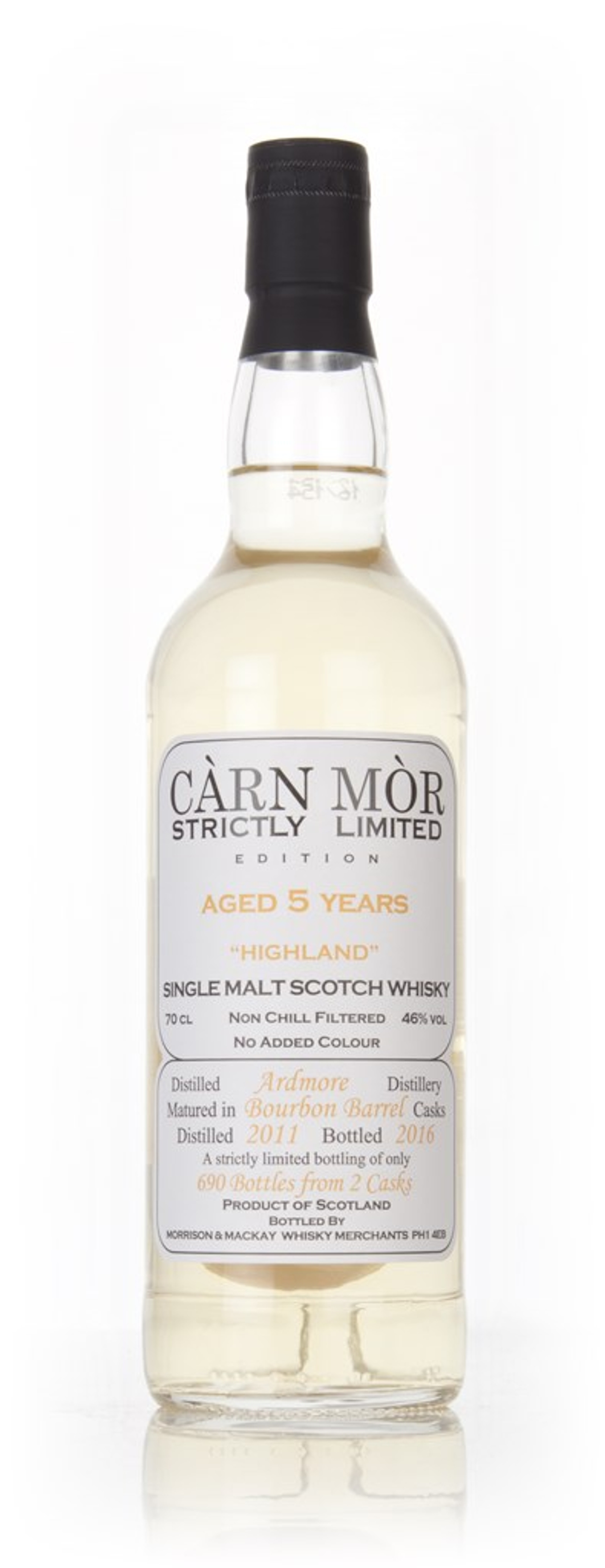 Ardmore 5 Year Old 2011 - Strictly Limited (Càrn Mòr) 70cl