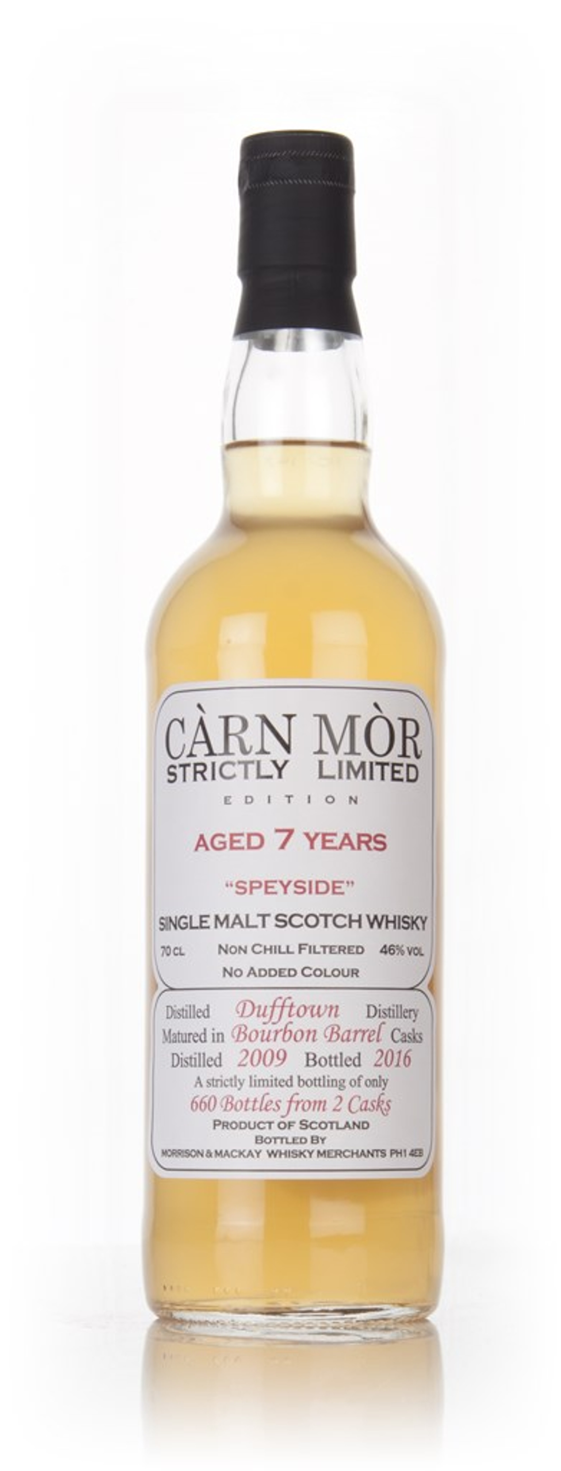 Dufftown 7 Year Old 2009 - Strictly Limited (Càrn Mòr) 70cl