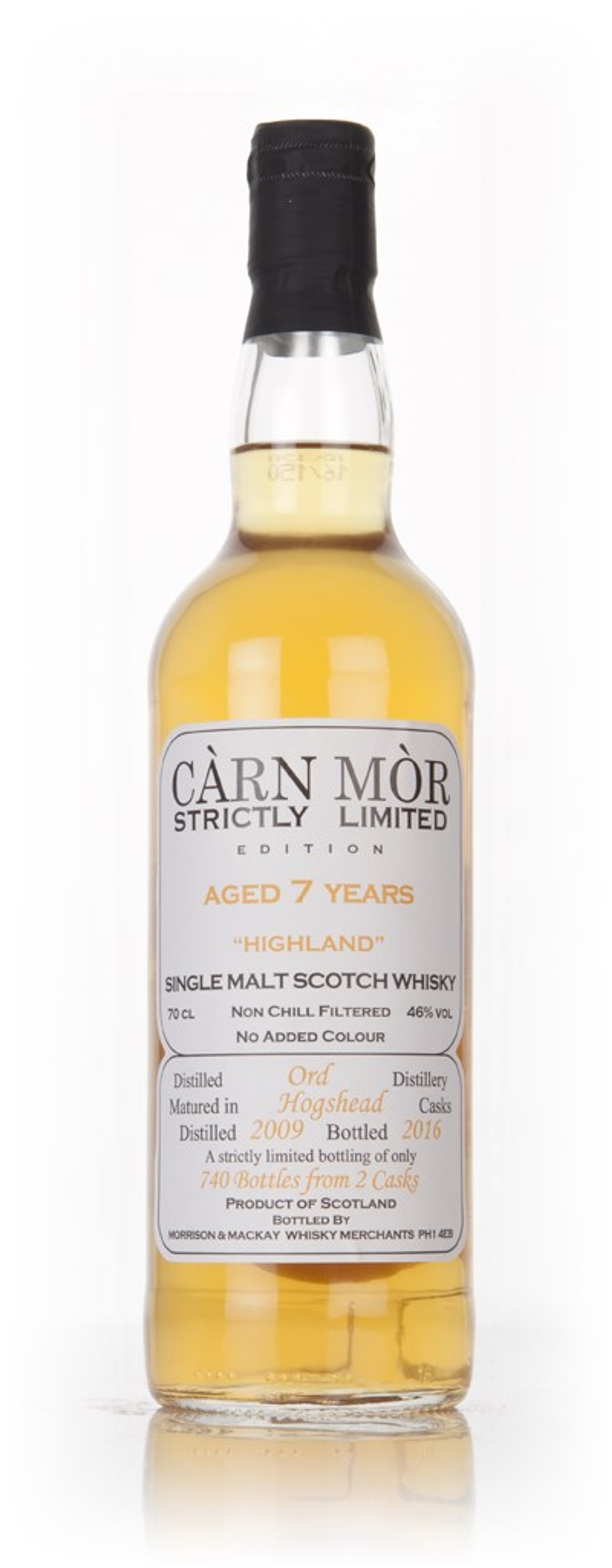 Glen Ord 7 Year Old 2009 - Strictly Limited (Càrn Mòr) 70cl