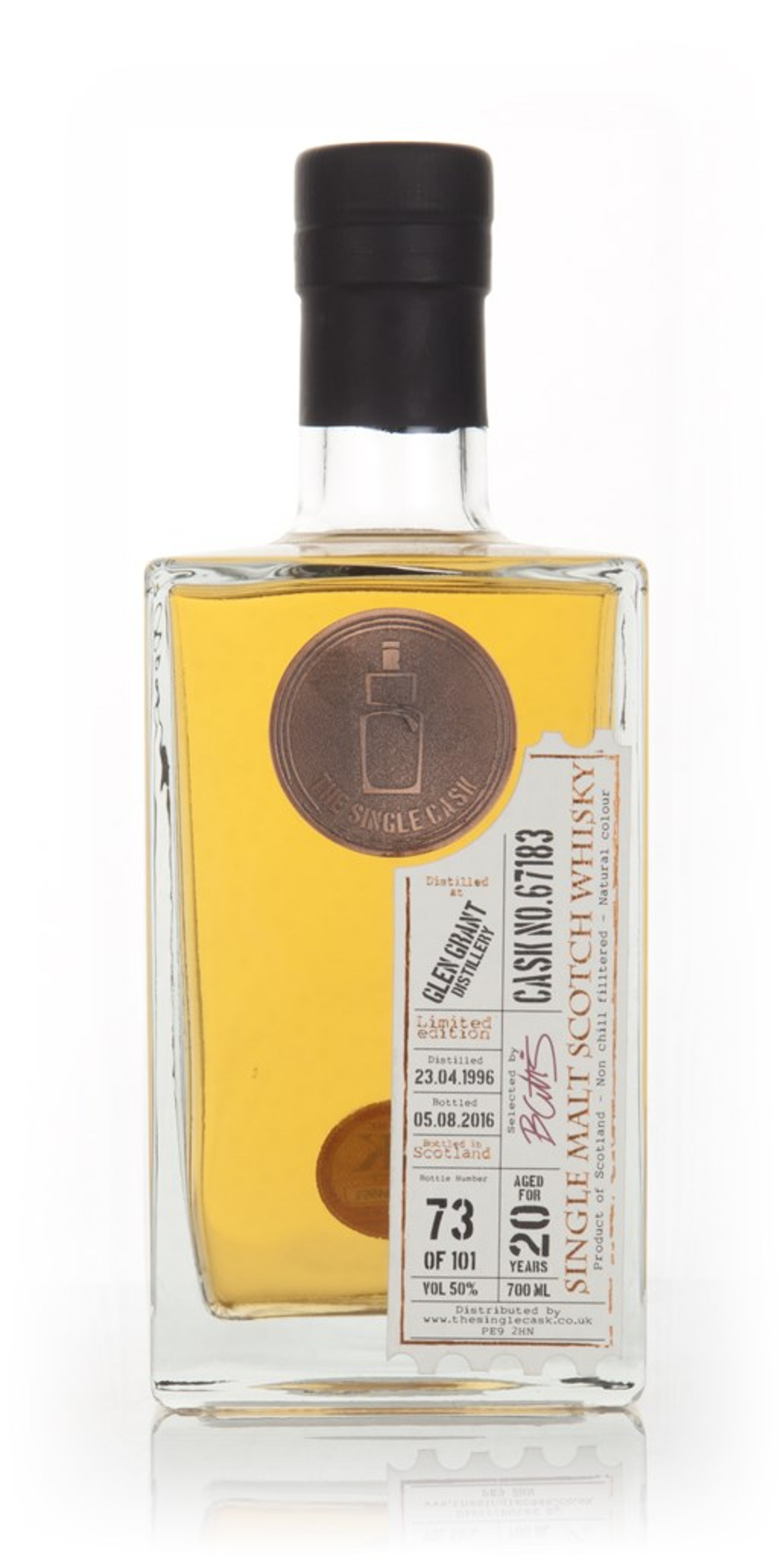 Glen Grant 20 Year Old 1996 (cask 67183) - The Single Cask 70cl