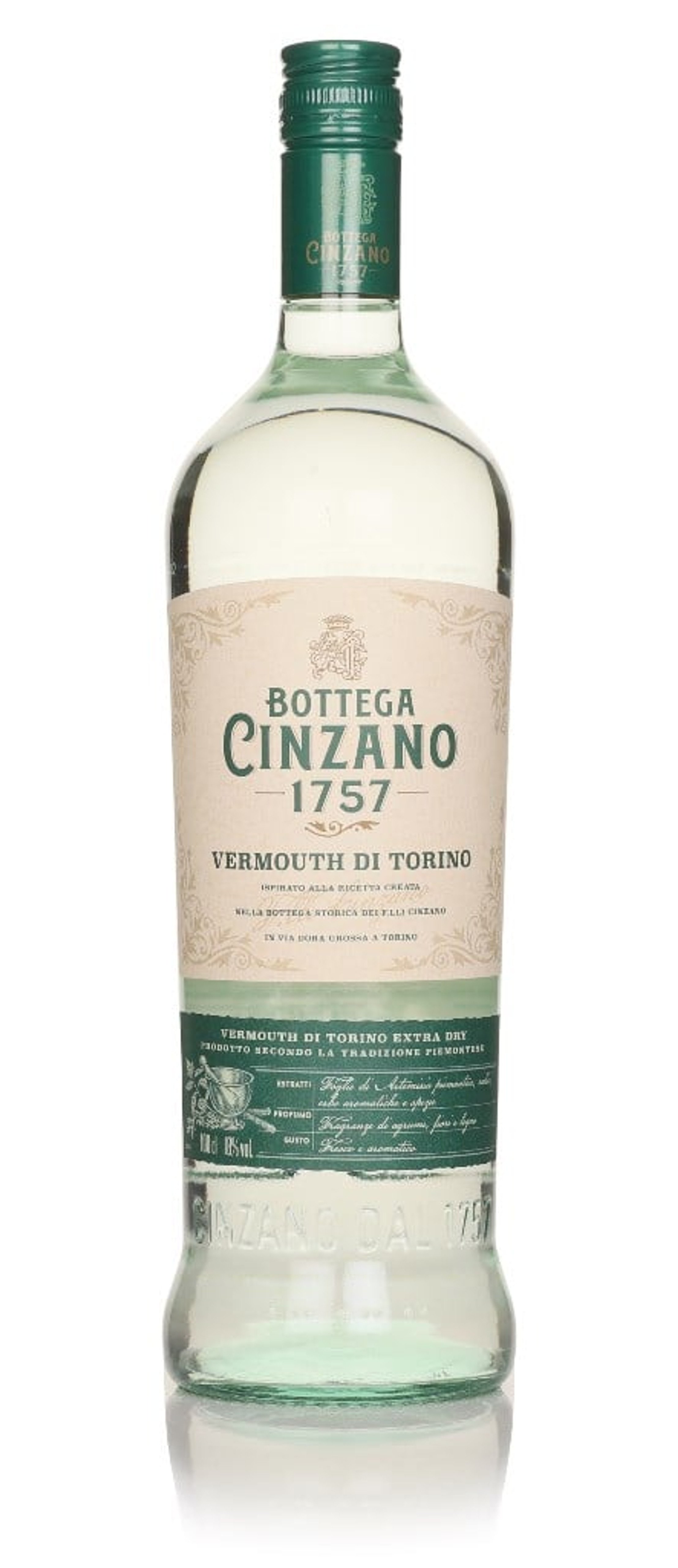 Cinzano Vermouth Extra Dry 1757 100cl