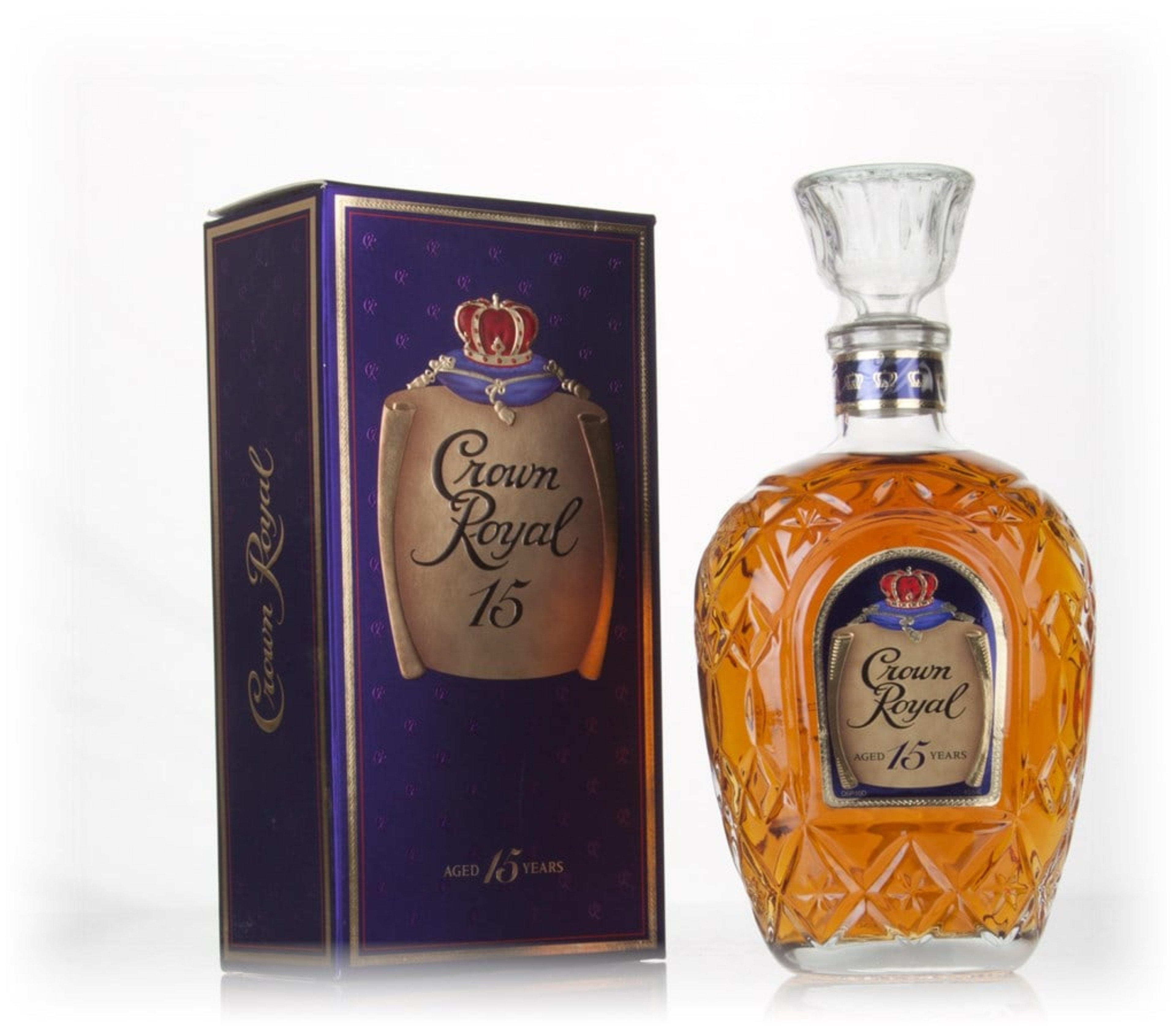 Crown Royal 15 Year Old - 1980s 75cl