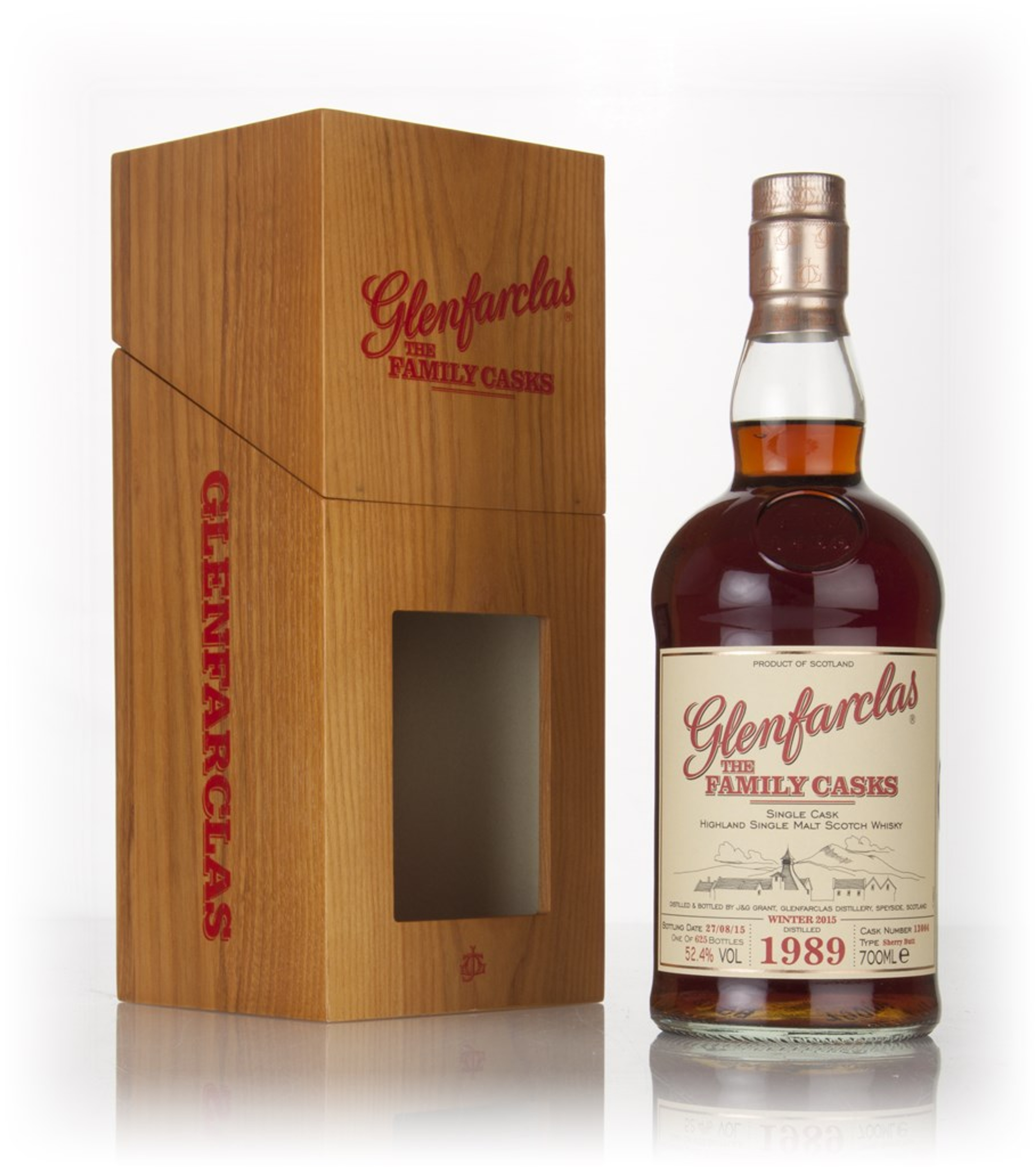Glenfarclas 1989 (cask 13004) Family Cask Winter 2015 Release 70cl