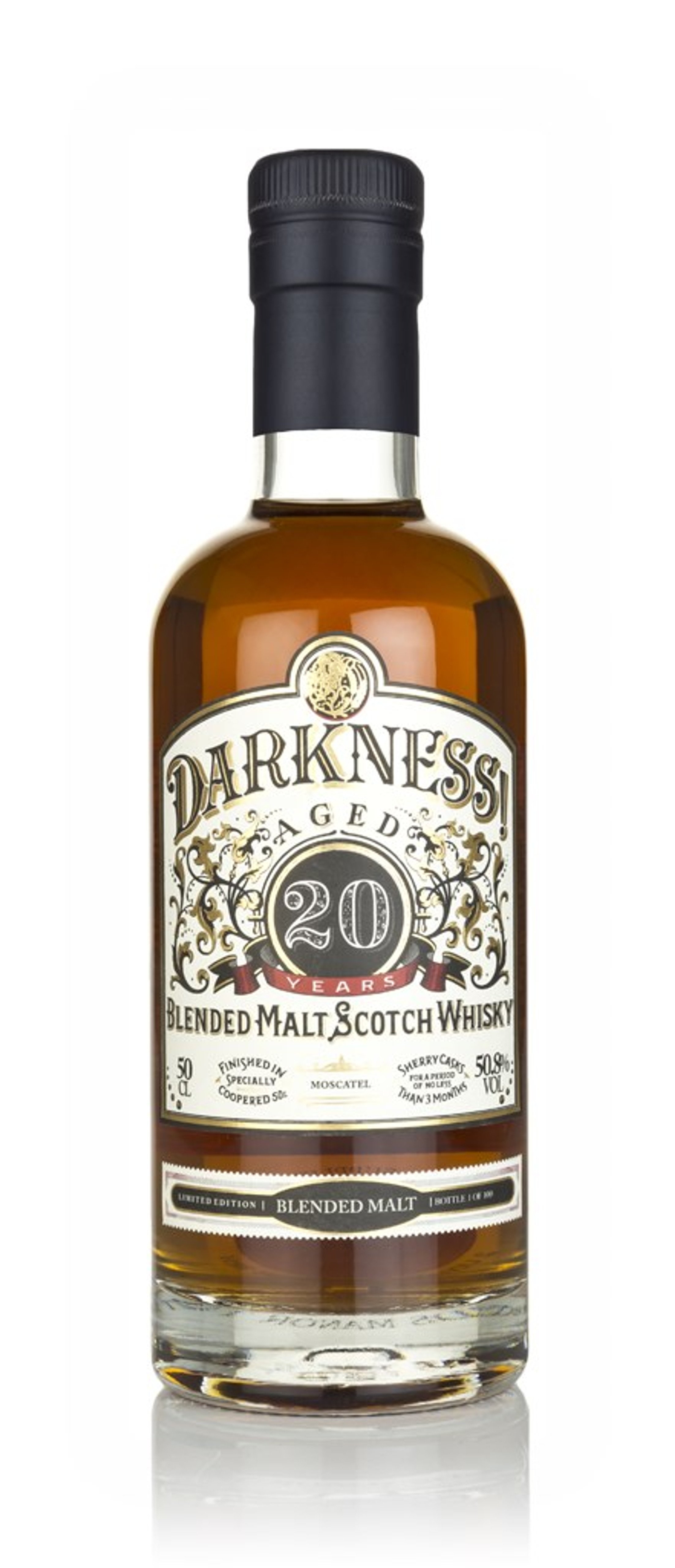 Darkness! Blended Malt 20 Year Old Moscatel Cask Finish 50cl