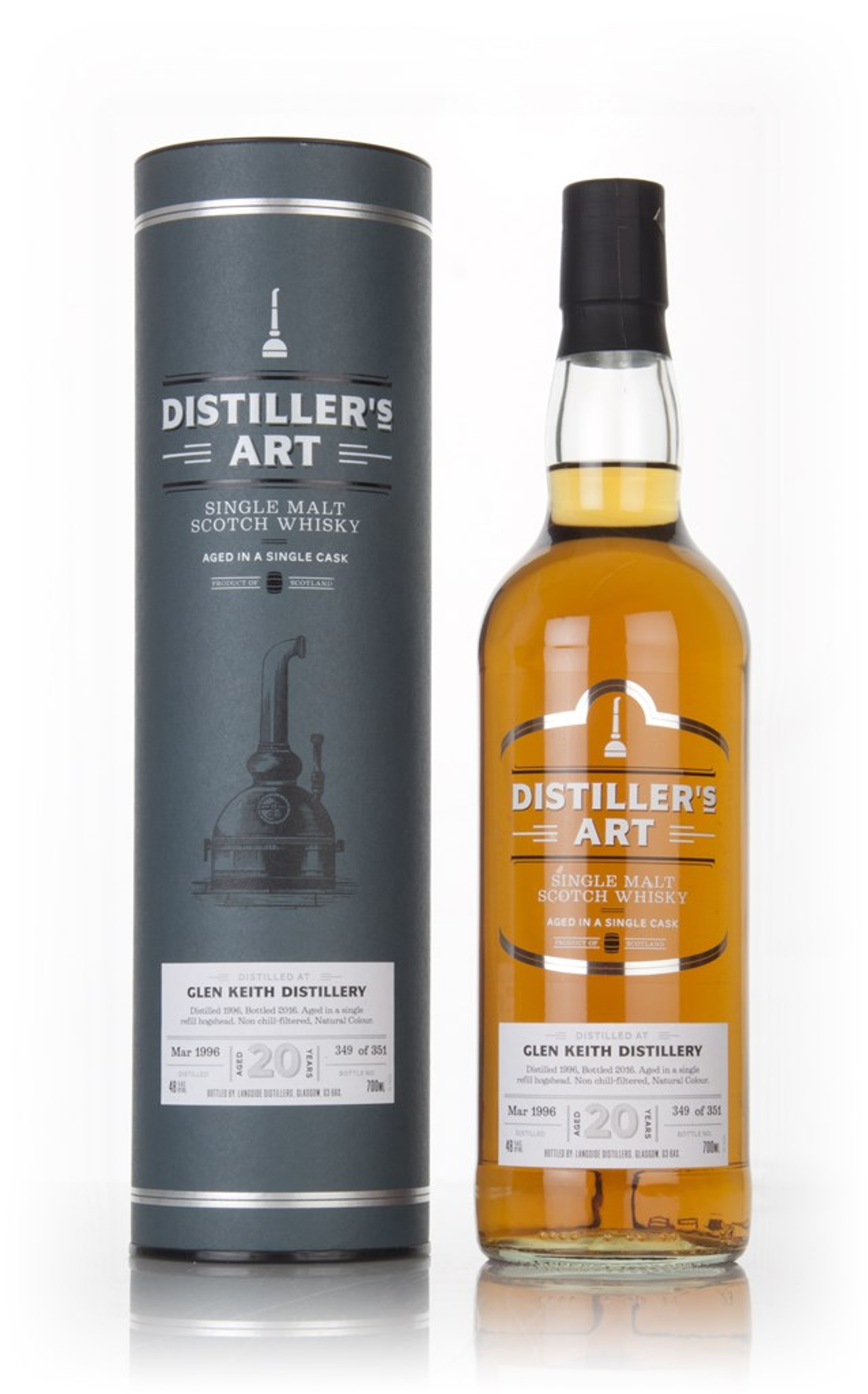 Glen Keith 20 Year Old 1996 - Distiller's Art (Langside) 70cl