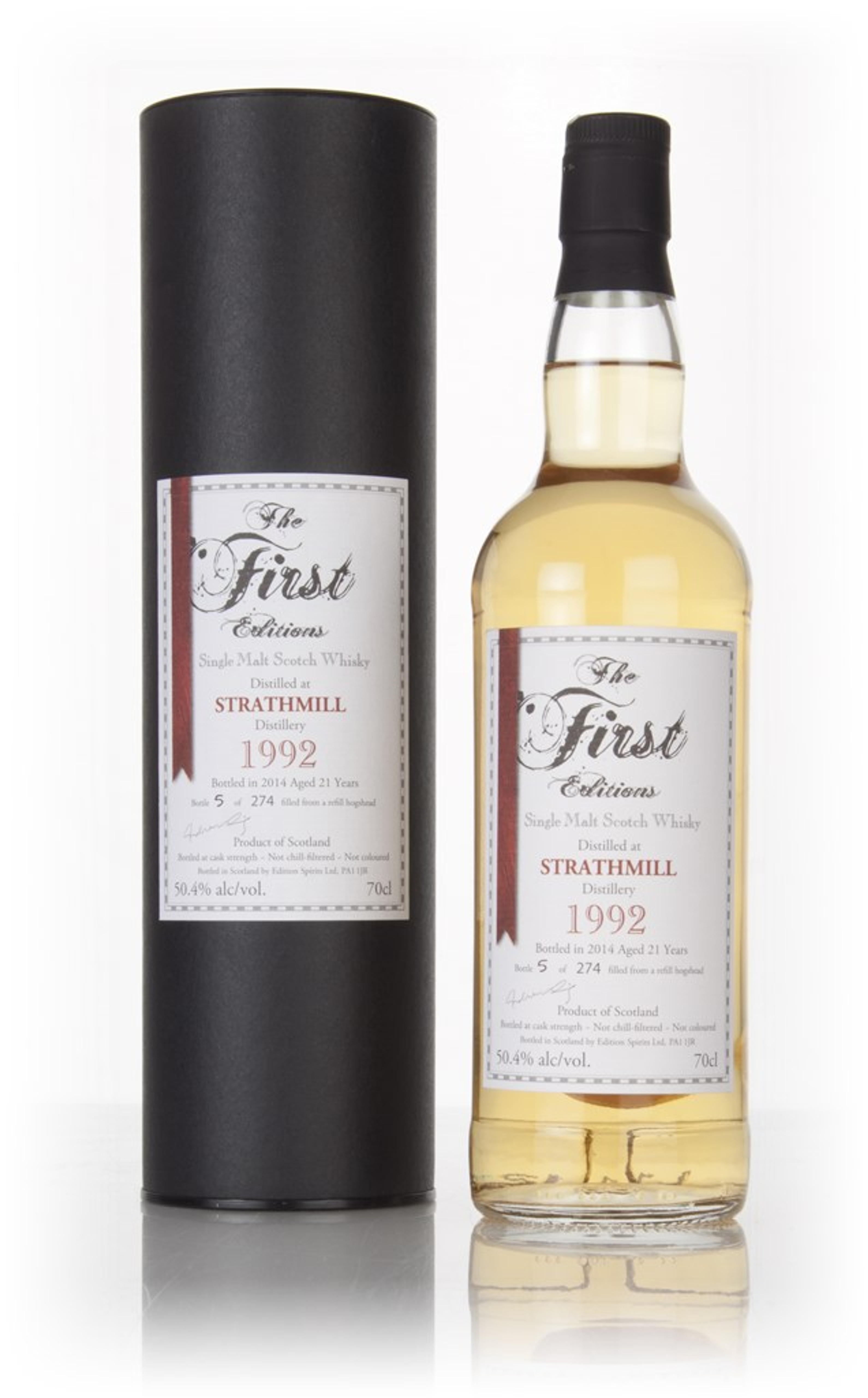 Strathmill  21 Year Old 1992 - The First Editions (Hunter Laing) 70cl