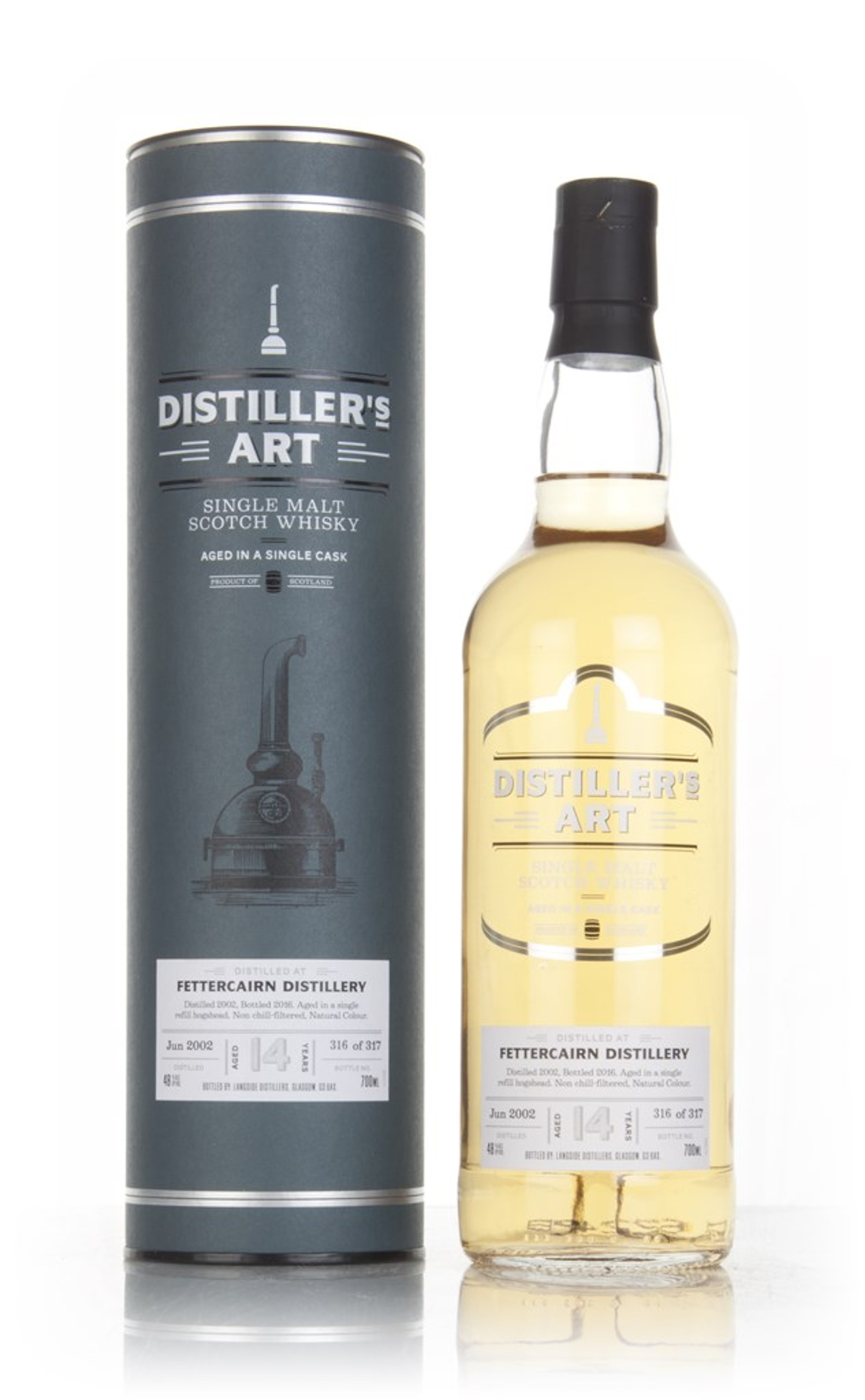 Fettercairn 14 Year Old 2002 - Distiller's Art (Langside) 70cl