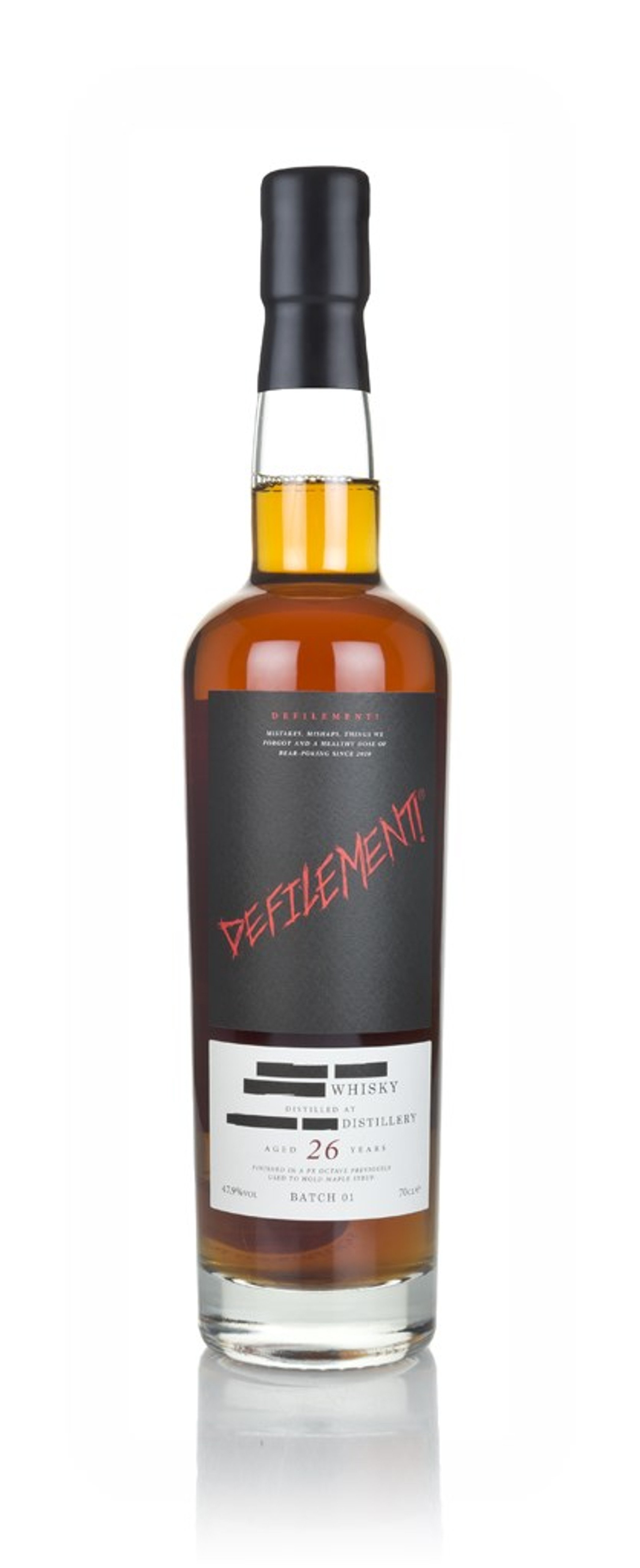 26 Year Old Whisky - Maple Syrup Cask Finish (Defilement) 70cl