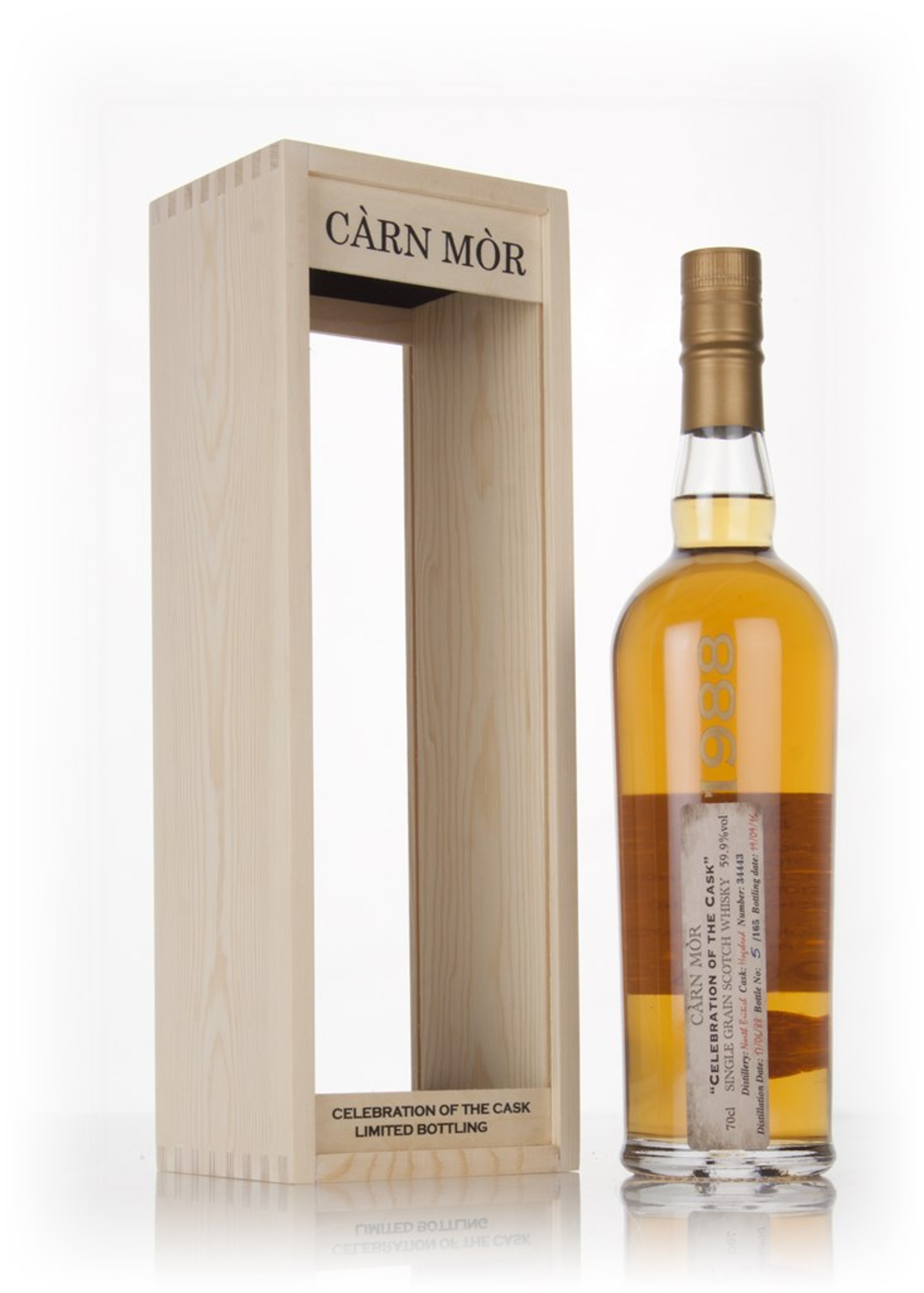North British 28 Year Old 1988 (cask 34443)  - Celebration Of The Cask (Càrn Mòr) 70cl