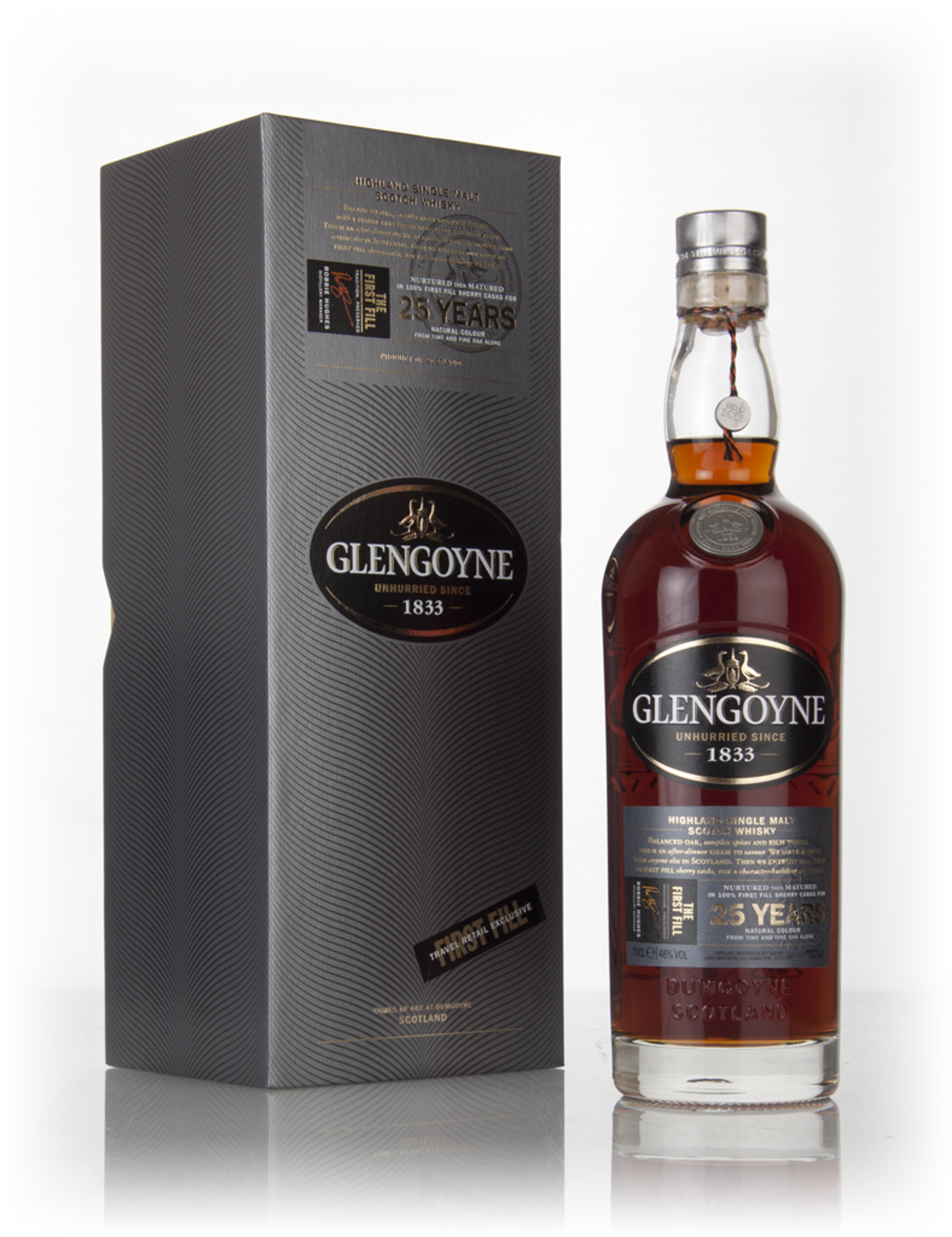 Glengoyne 25 Year Old The First Fill 70cl Whisky | Master Of