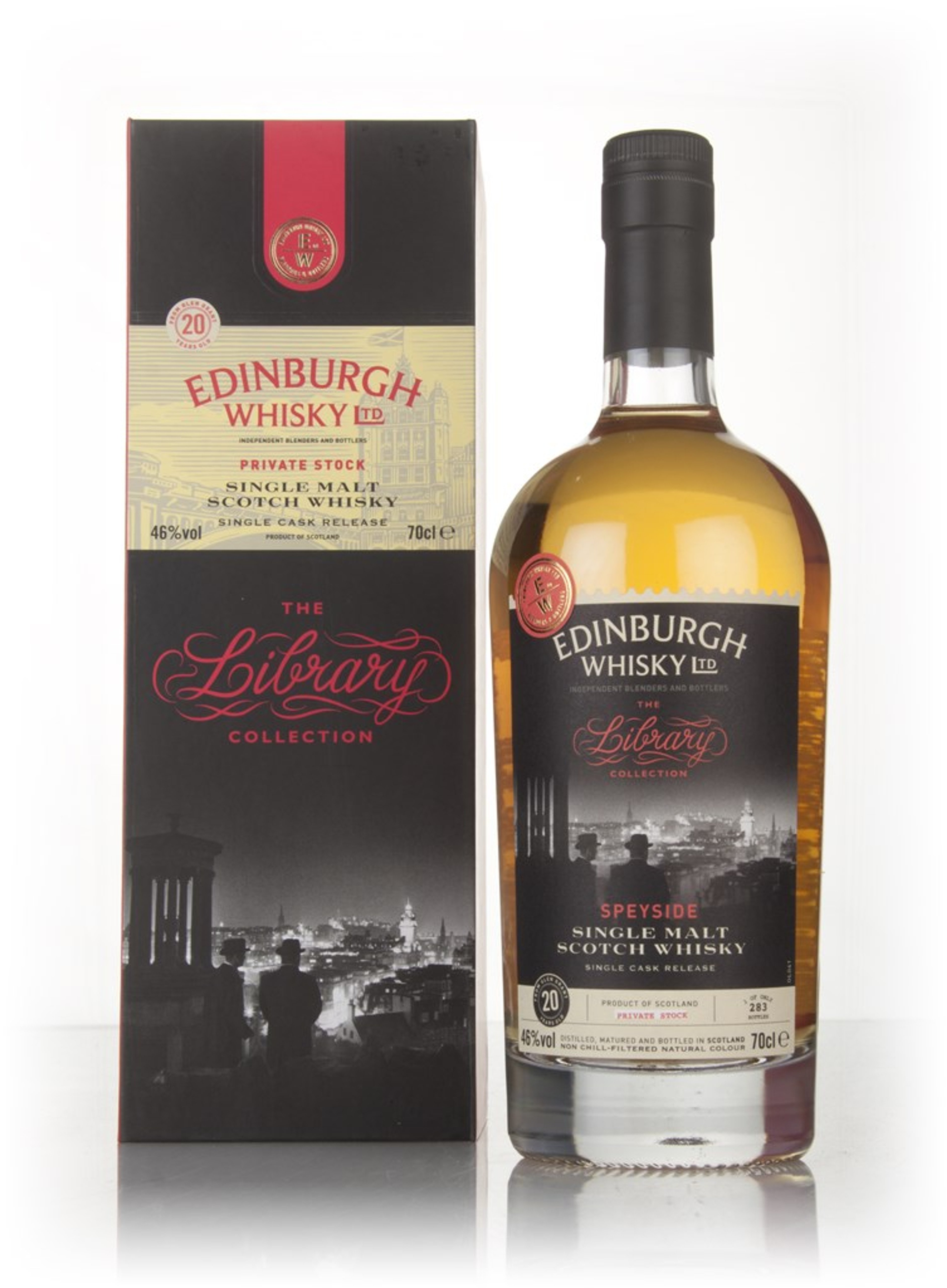 Glen Grant 20 Year Old 1996 - The Library Collection (Edinburgh Whisky Ltd.) 70cl