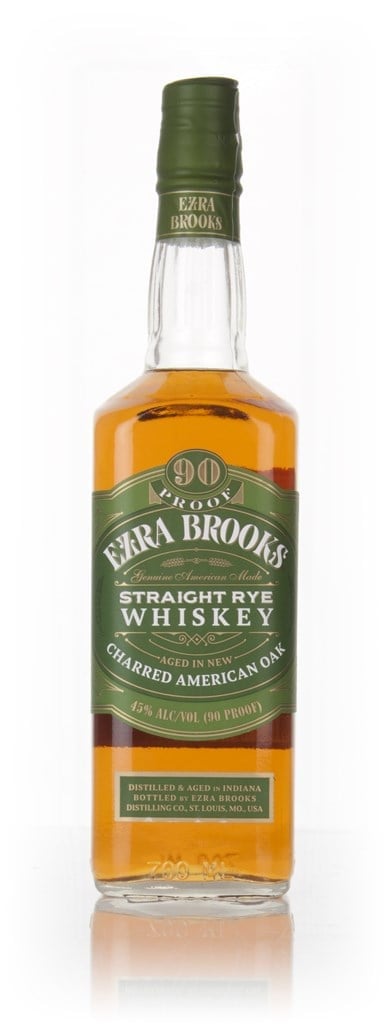 Ezra Brooks Straight Rye Whiskey 70cl