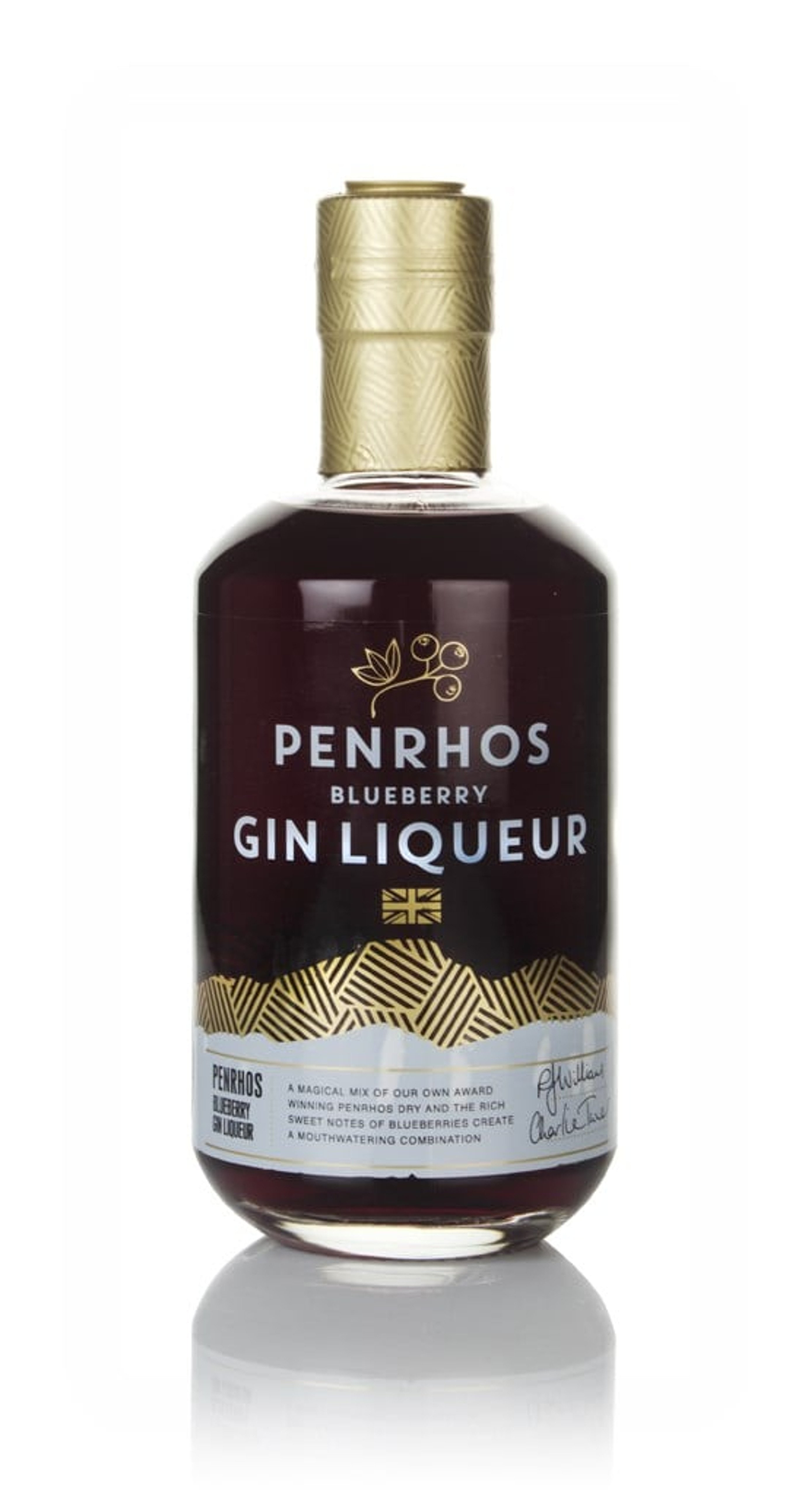 Penrhos Blueberry Gin Liqueur (Old Bottling) 50cl